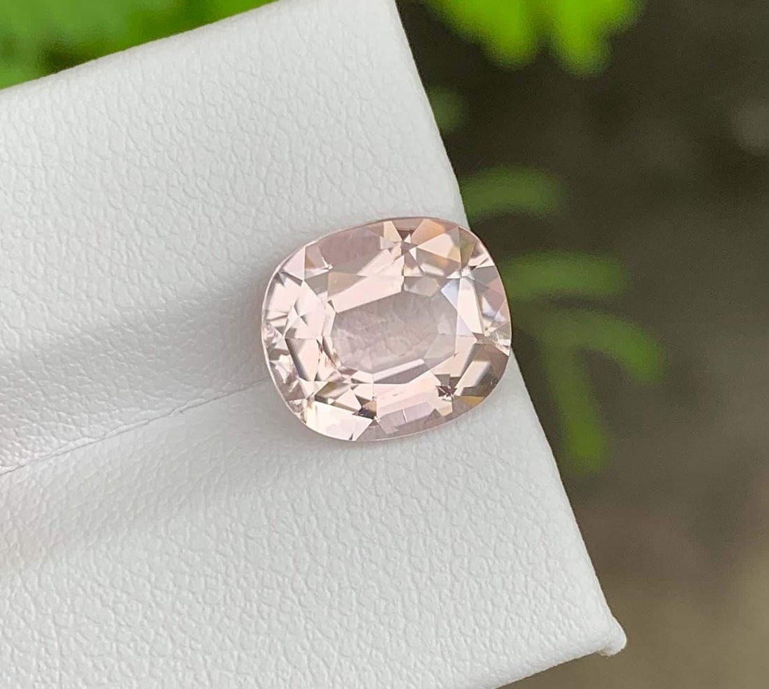 Dawn Pink Tourmaline Gemstone: Natural October Birthstone, Africa (4.28 CT) - 3