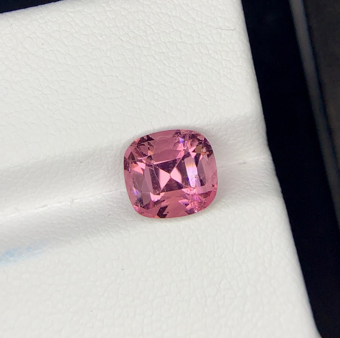 Pink Tourmaline Ring Stone, Natural Tourmaline Gemstone For Jewelry - 2