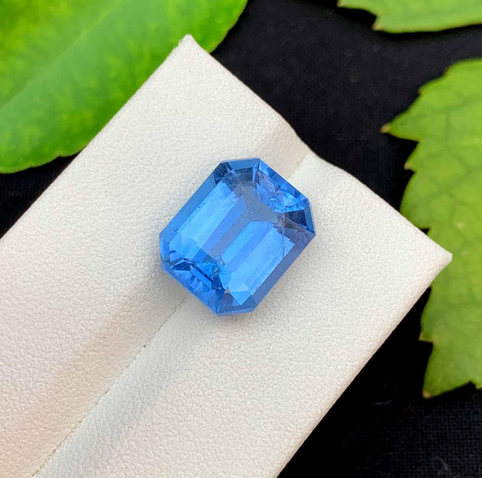 Santa Maria Aquamarine Gemstone: Emerald Cut Beryl, March Birthstone: Title: Santa Maria Aquamarine Gemstone: Emerald Cut Beryl, March Birthstone Description: Gemstone: Aquamarine Carat weight: 7.55 Natural Aquamarine Gemstone, Santa Maria Color Aquamarine Beryl, March 