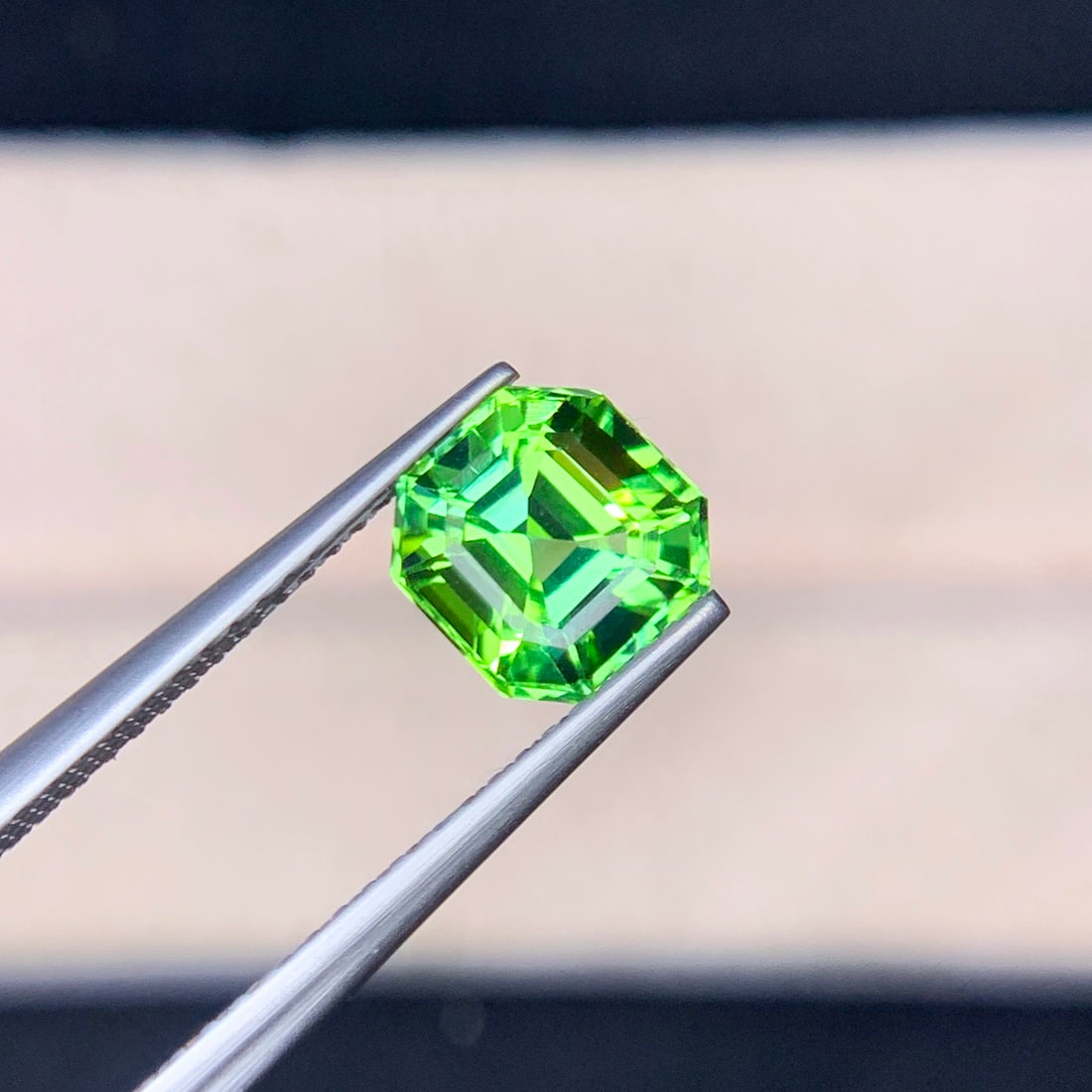 Bluish Green Tourmaline Ring Stone, Natural Tourmaline Gemstone For Ring - 2