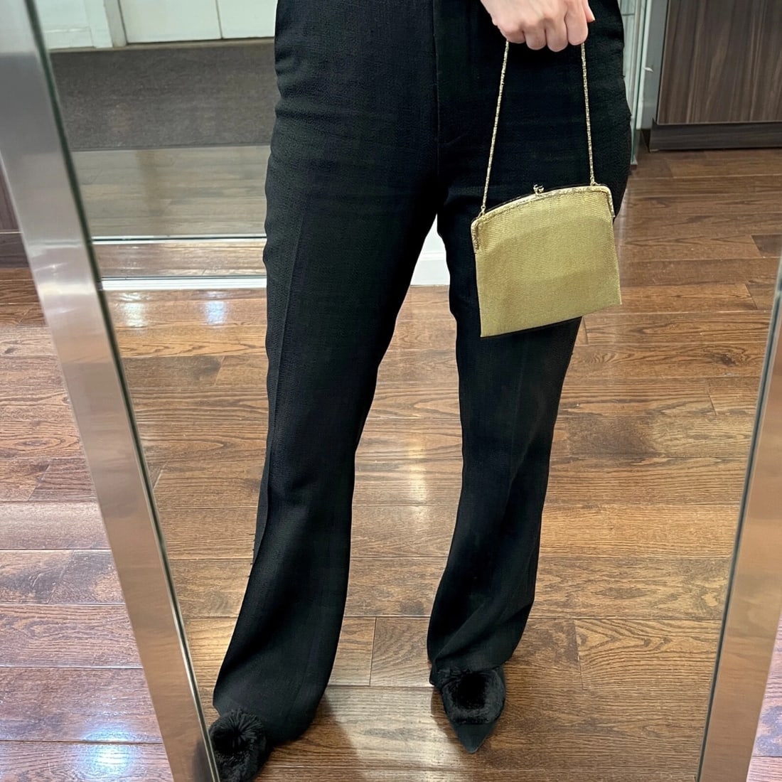 Antique Art Nouveau Mesh Chain Sapphire Purse 14K Yellow Gold, 157.34 Grams - 13