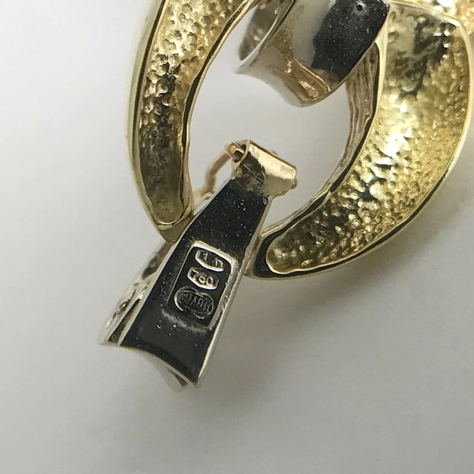 Vintage 1940's Two-Tone Horseshoe Chain Link Bracelet 18K Yellow Gold, 36.71 Gr - 12