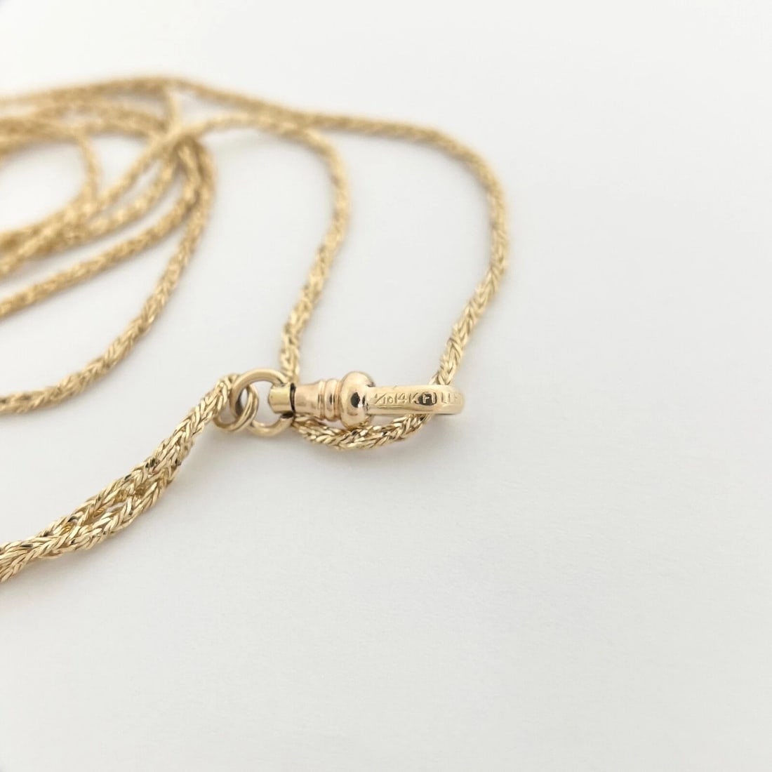 Antique Victorian Lyre Turquoise Seed Pearl Necklace 14K Yellow Gold, 26.58 Gram - 13