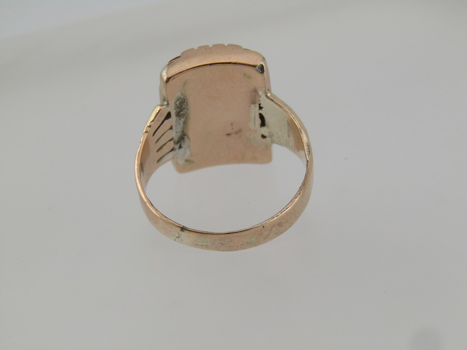 Vintage 10kt Tiger's Eye Ring, Sz. 7, 1930's-1950's - 5