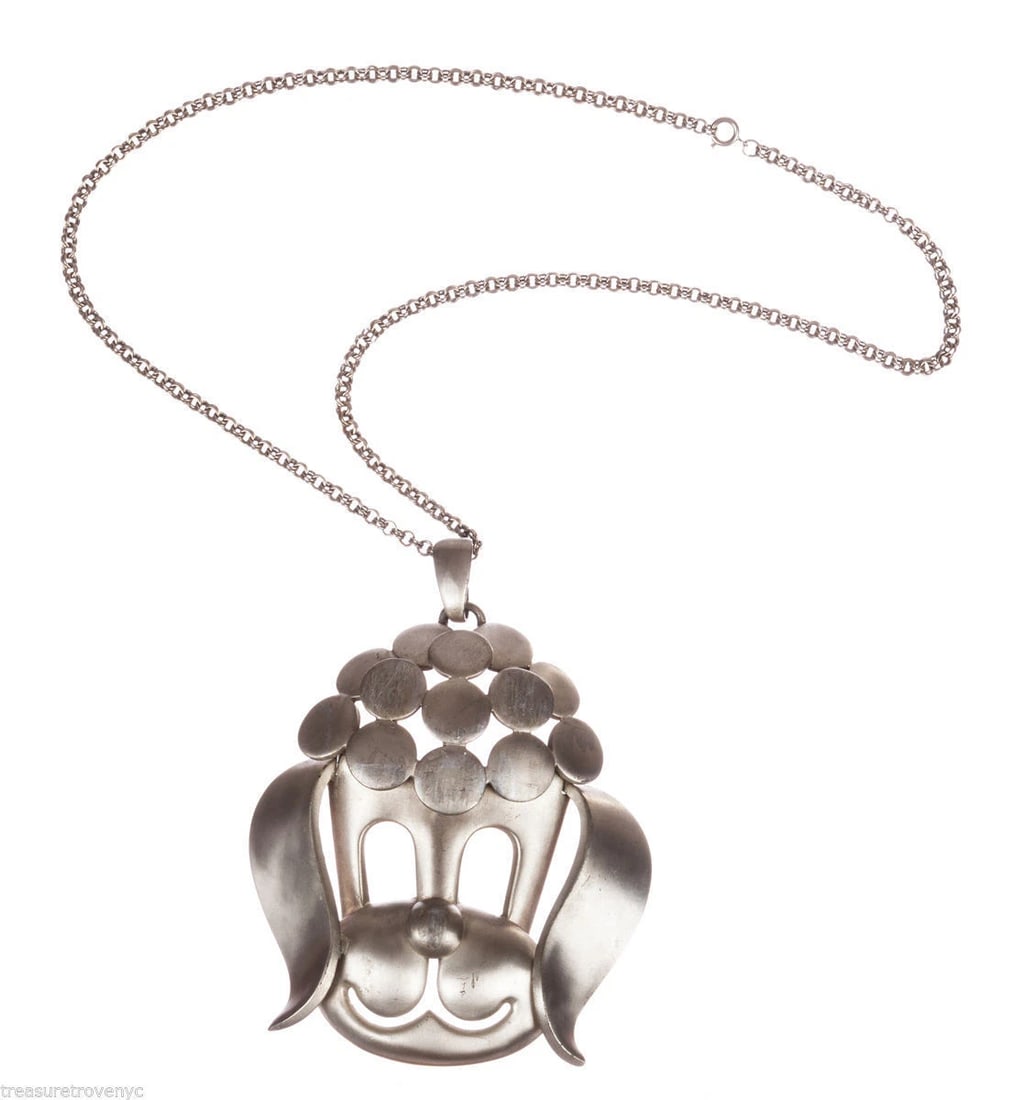 Pierre Cardin Poodle Pendant Necklace - 3