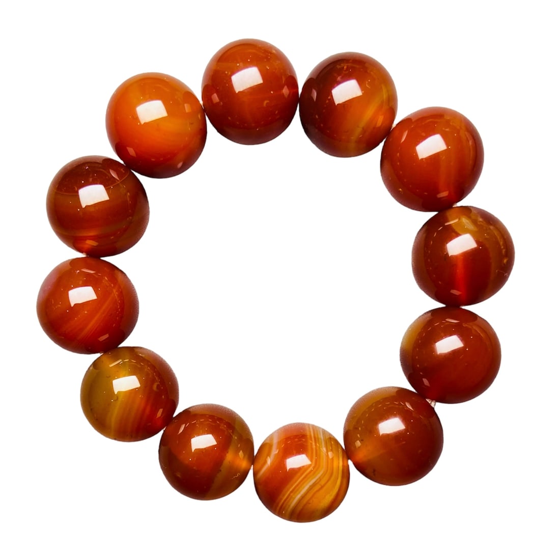 Handmade 18mm Natural Large China Baoshan Red Carnelian bracelet - Very exclusive - Certified: Title: Handmade 18mm Natural Large China Baoshan Red Carnelian bracelet - Very exclusive - Certified Description:Handmade 18mm Natural Large China Baoshan Red Carnelian bracelet - Very exclusive -