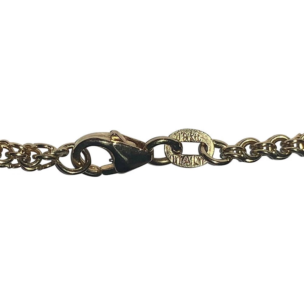 Alberto Juan Solid 18k Yellow Gold Handmade Chain Necklace Fine Jewelry - 6