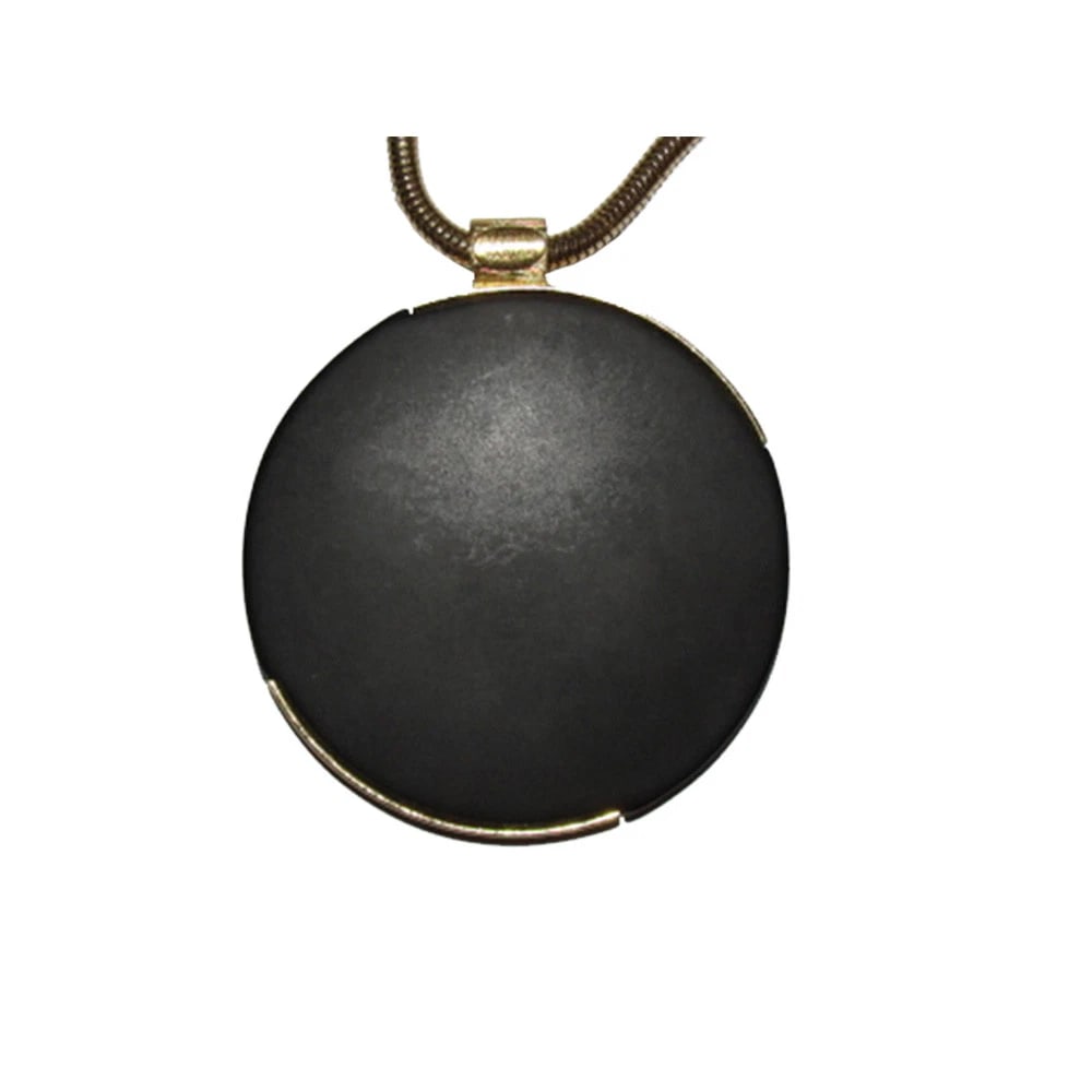 Lanvin Black and Gold Pendant Necklace - 4