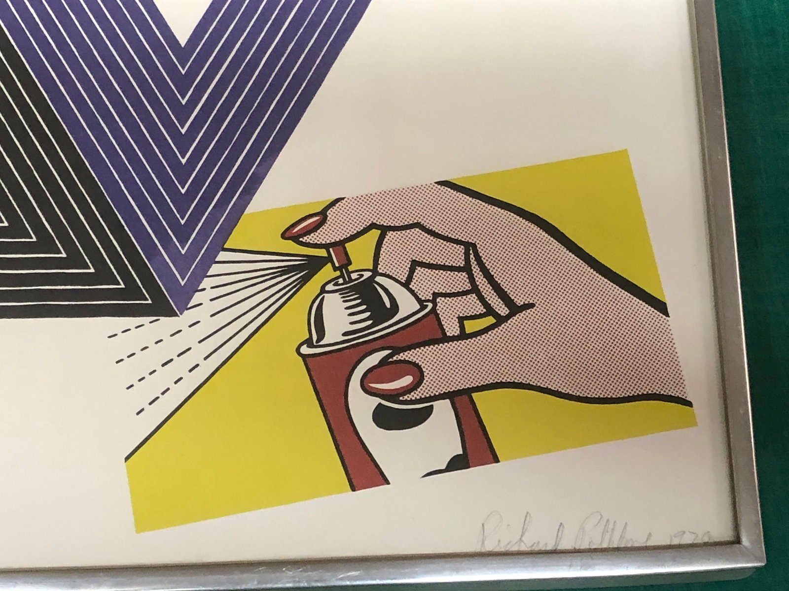 Richard Pettibone - Appropriation print with Andy Warhol, Frank Stella, and Roy Lichtenstein - 1970 - 6