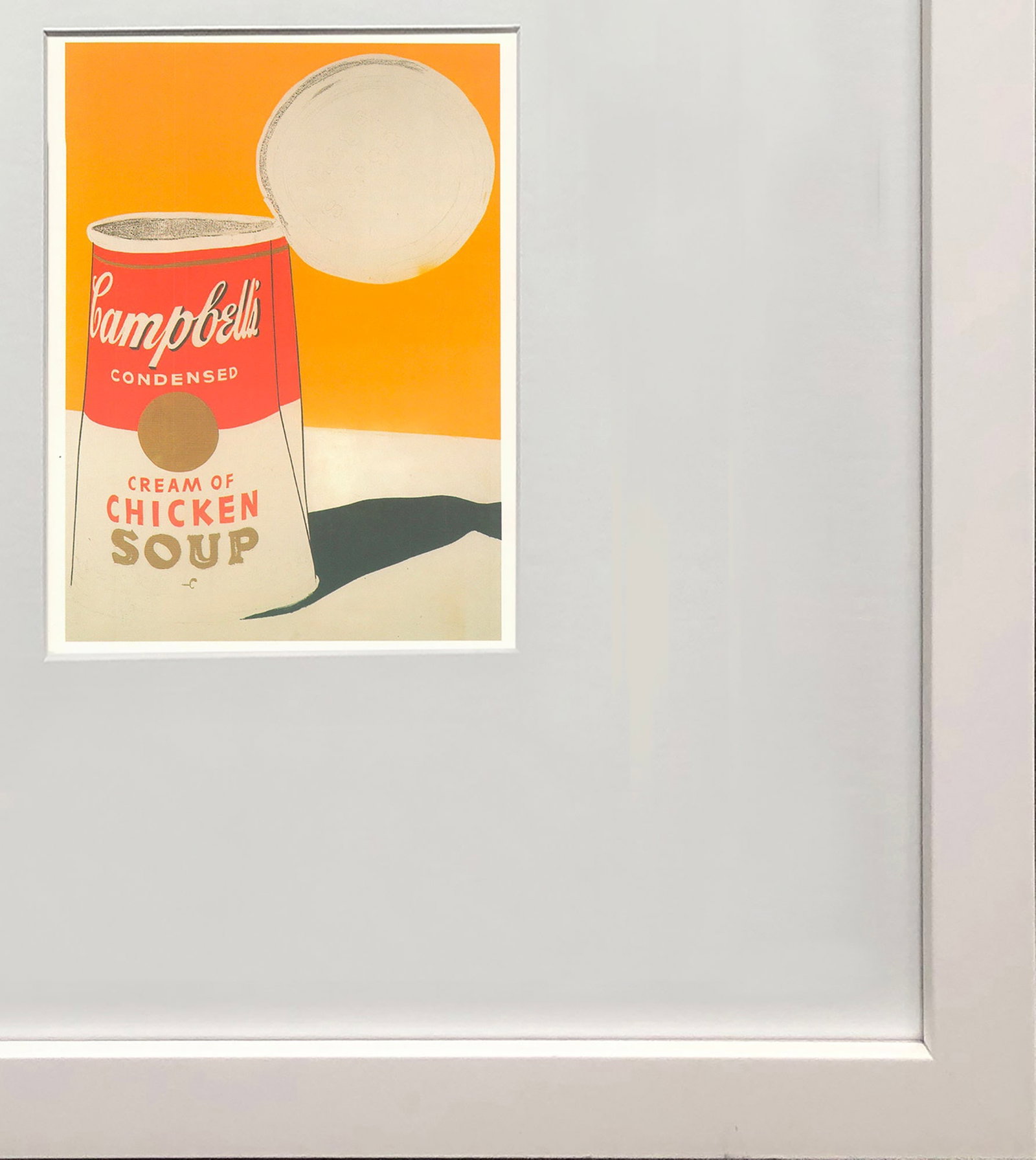 Andy Warhol - Campbell's Soup Can (Cream of Chicken Soup) - 1993 Offset Lithograph 7" x 5" - 4