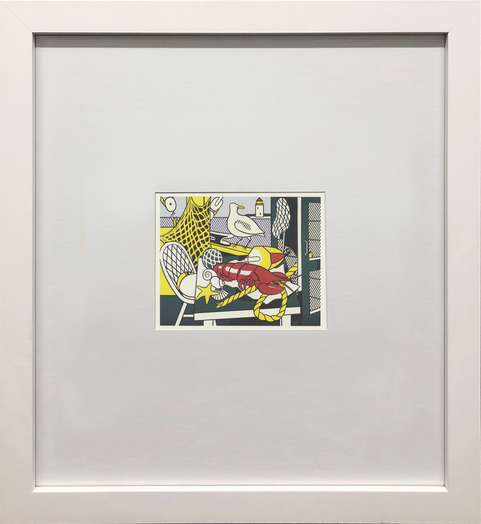 Roy Lichtenstein - Cape Cod Still Life II - 1994 Offset Lithograph 5" x 7" (1 of 4)
