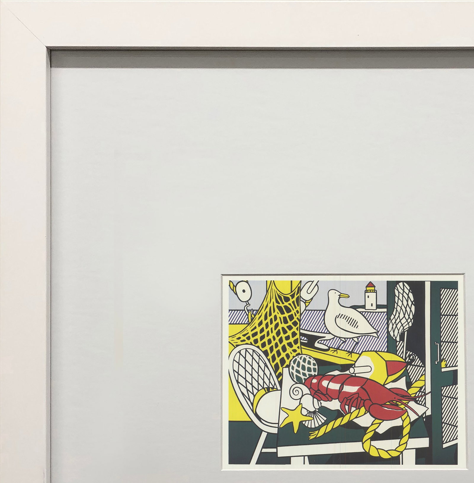 Roy Lichtenstein - Cape Cod Still Life II - 1994 Offset Lithograph 5" x 7" - 3