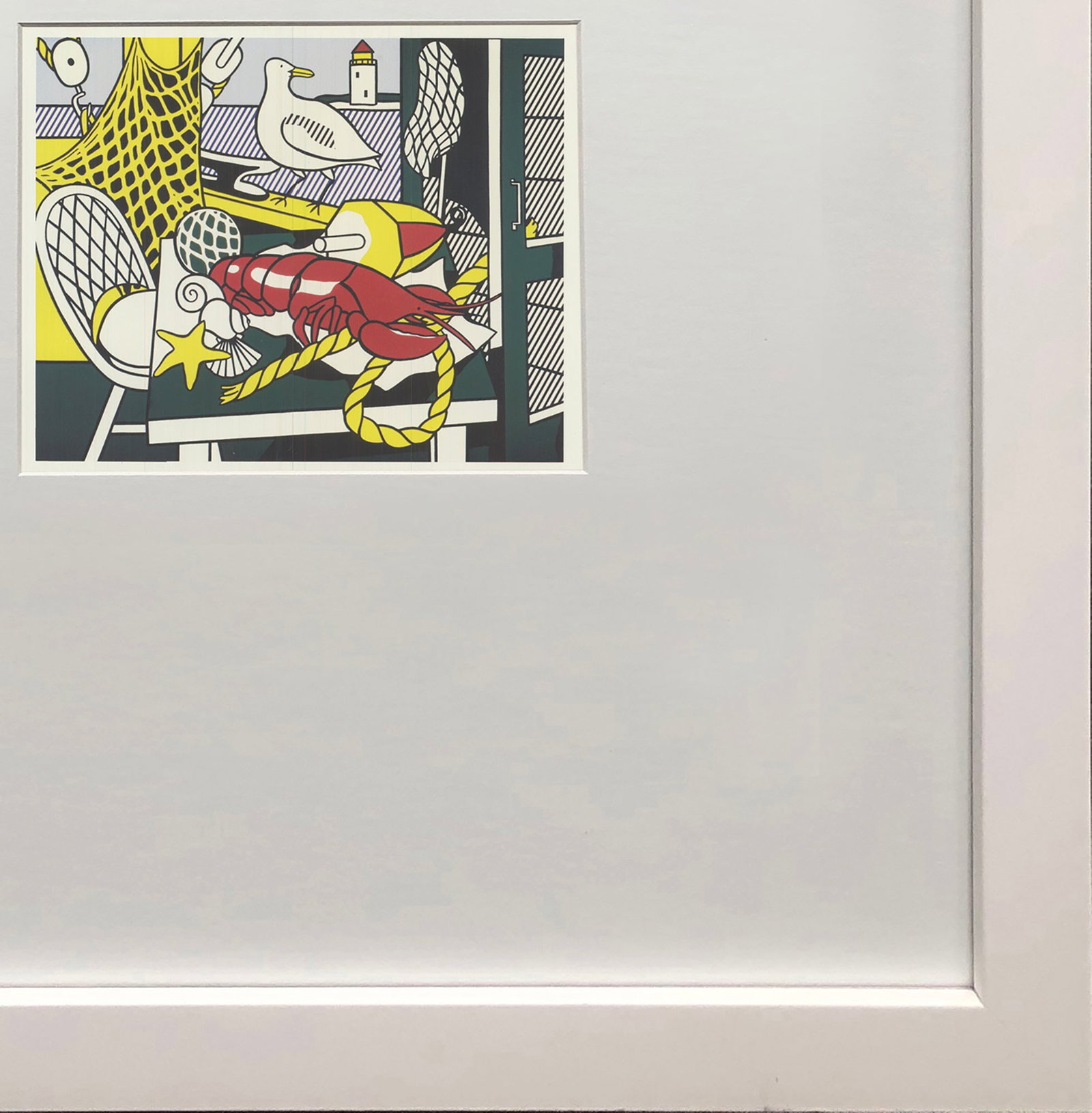 Roy Lichtenstein - Cape Cod Still Life II - 1994 Offset Lithograph 5" x 7" - 4