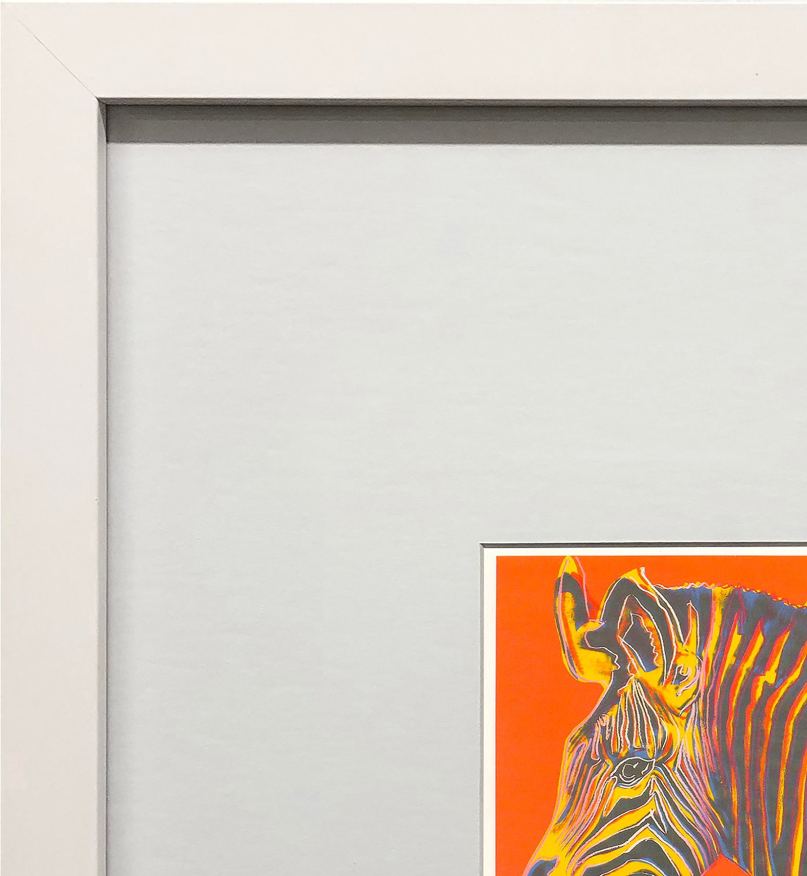 Andy Warhol - Endangered Species: Grevy's Zebra - 1992 Offset Lithograph 7" x 5" - 3