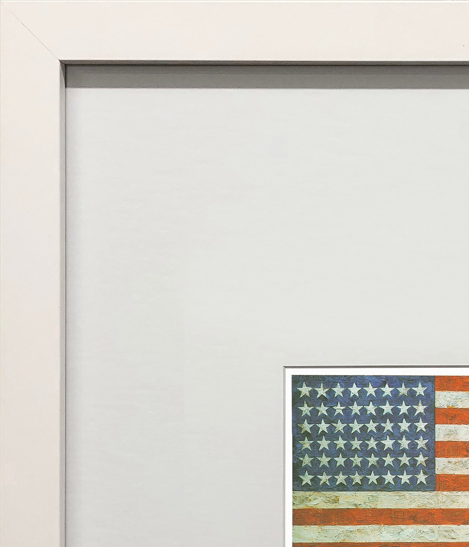 Jasper Johns - Flag - 1992 Offset Lithograph 5" x 7" - 3