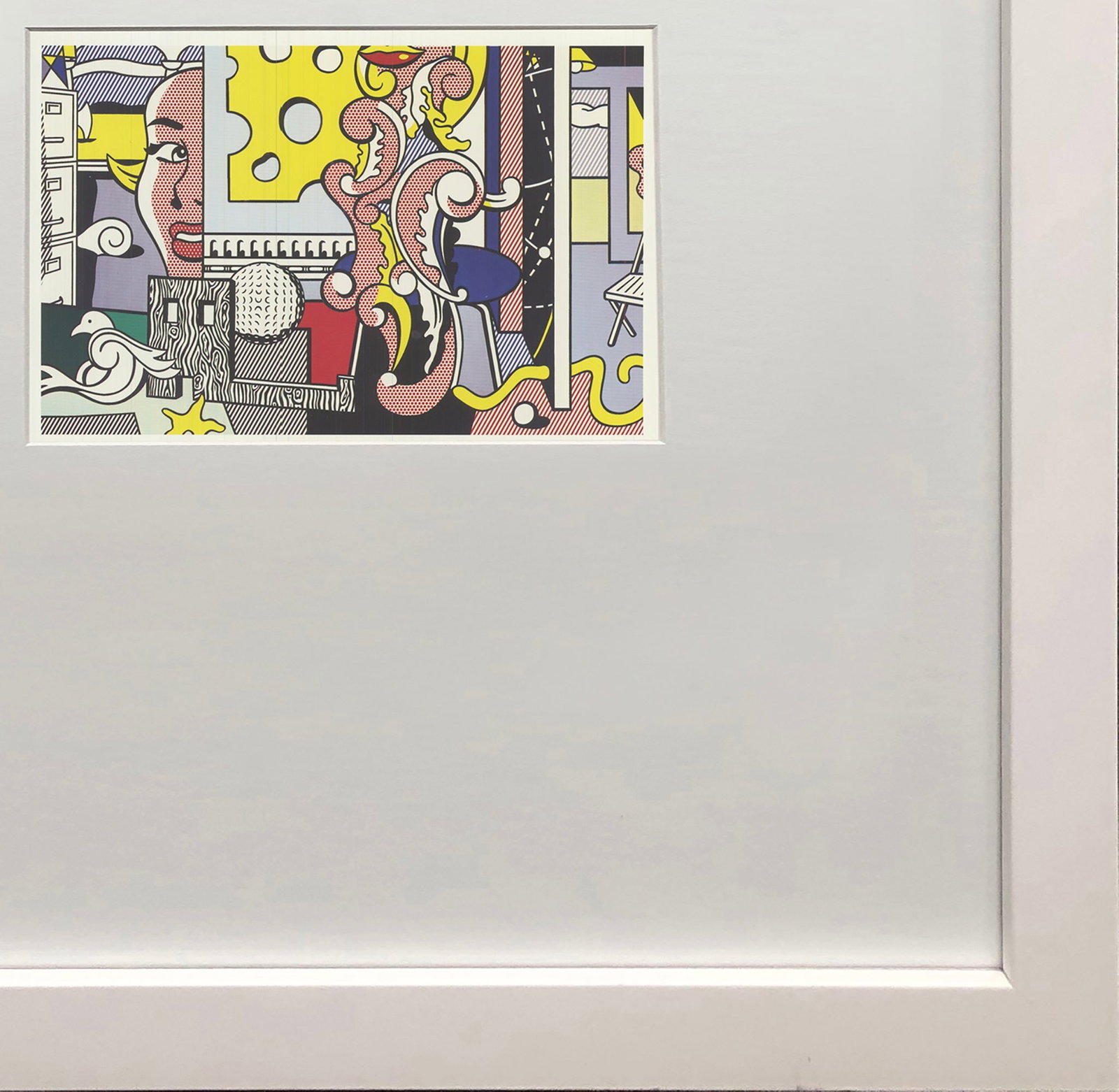 Roy Lichtenstein - Go for Baroque - 1994 Offset Lithograph 5" x 7" - 4