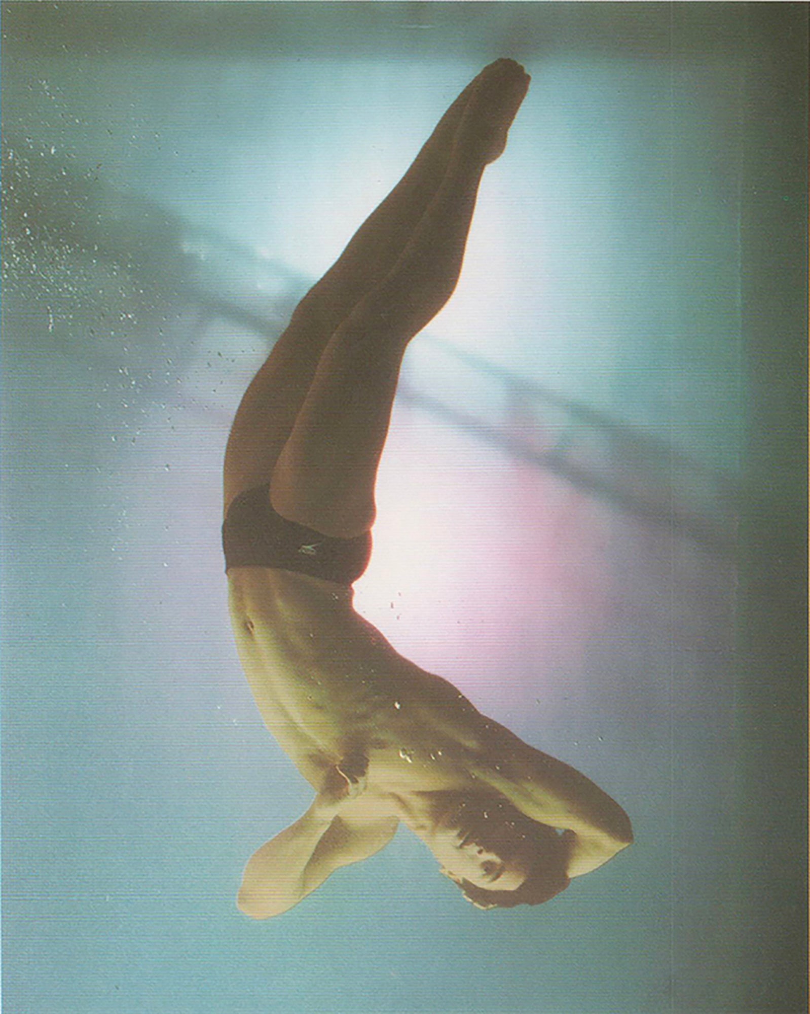 Annie Leibovitz - Greg Louganis, Los Angeles - 1992 Offset Lithograph 7" x 5" - 2