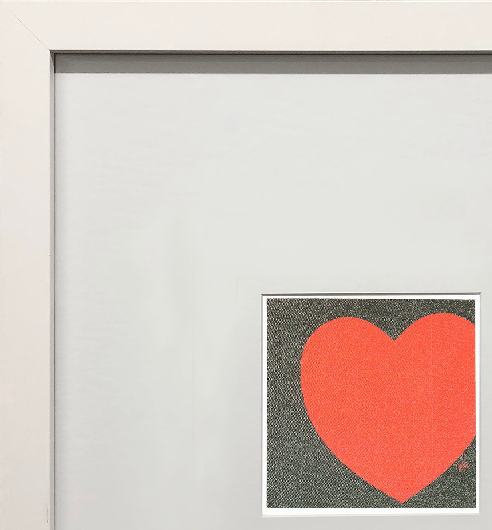 Andy Warhol - Heart - 1993 Offset Lithograph 7" x 5" - 3