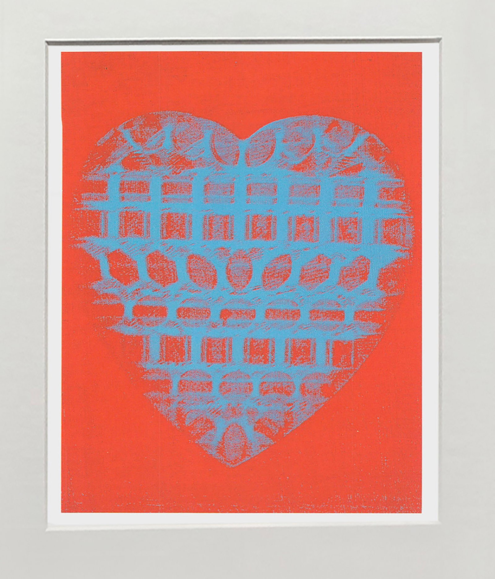 Andy Warhol - Heart (Open Candy Box) - 1993 Offset Lithograph 7" x 5" - 2
