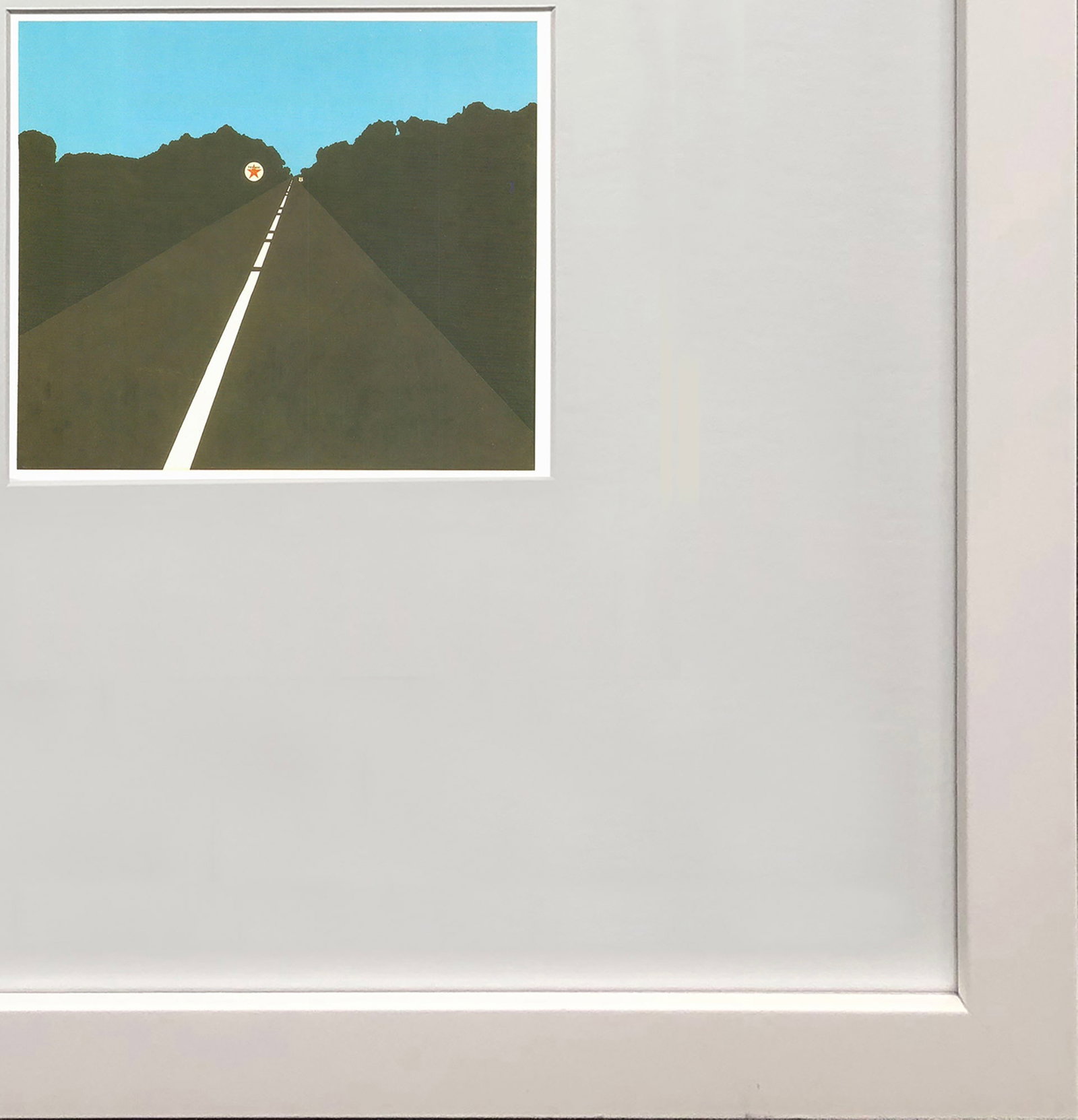 Allan D'Arcangelo - Highway U.S. 1, Number 5 - 1992 Offset Lithograph 5" x 7" - 4