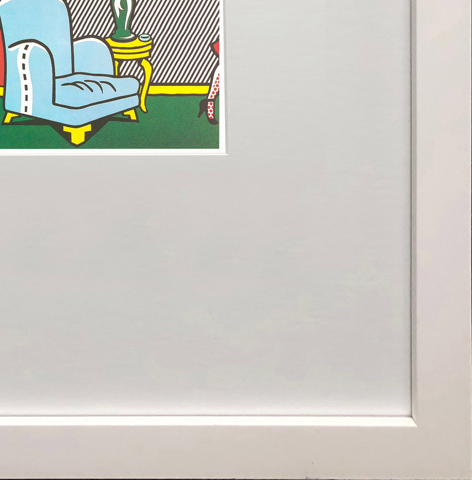 Roy Lichtenstein - La Sortie - 1994 Offset Lithograph 5" x 7" - 4