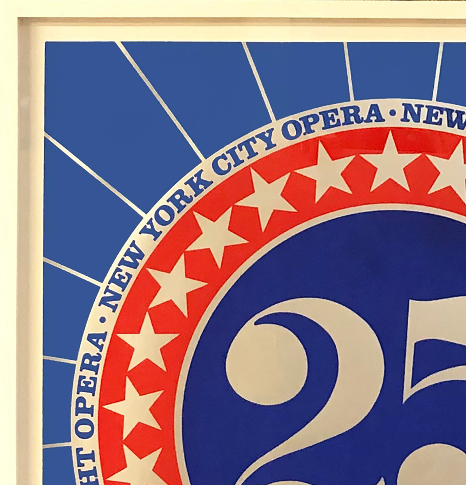 Robert Indiana - New York City Center - 1968 Serigraph 36.25" x 25.25" - 3
