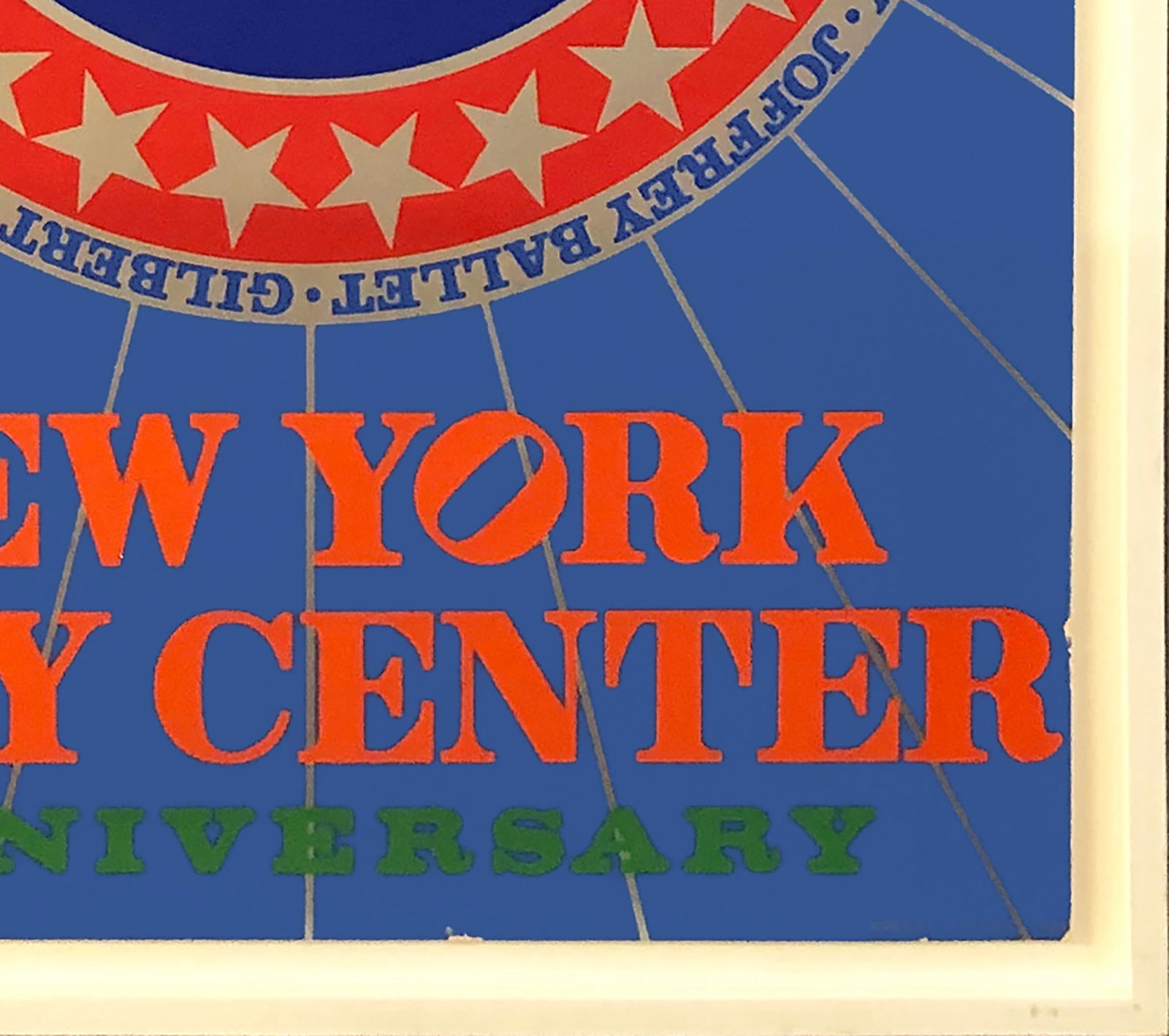 Robert Indiana - New York City Center - 1968 Serigraph 36.25" x 25.25" - 4