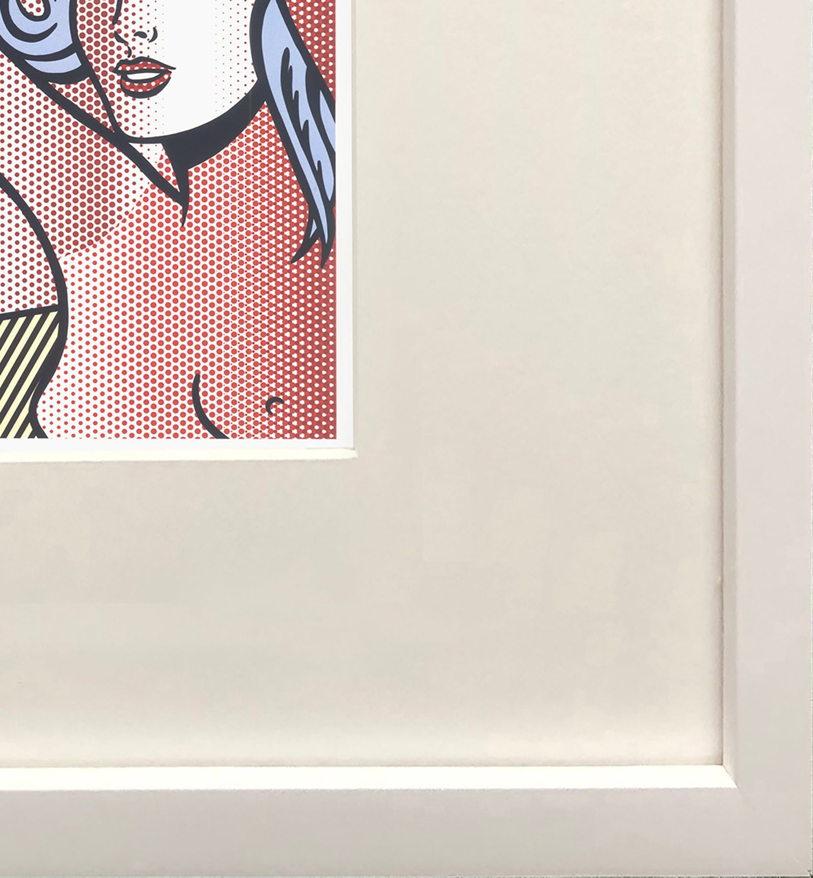 Roy Lichtenstein - Figure with Blue Hair - 1997 Offset Lithograph 11" x 8.5" - 4