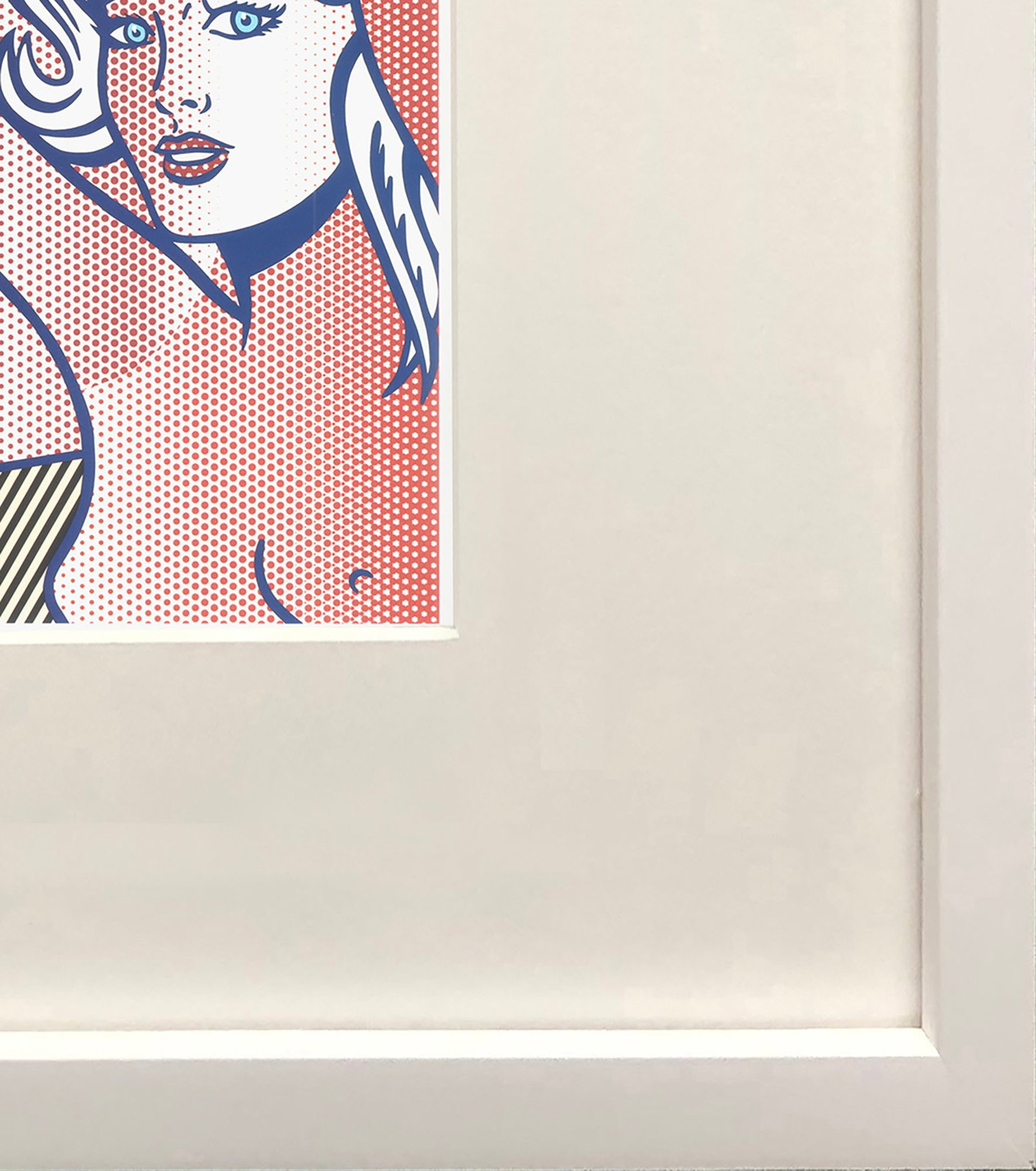 Roy Lichtenstein - Figure with Blue Hair, State 1 - 1997 Offset Lithograph 11" x 8.5" - 4