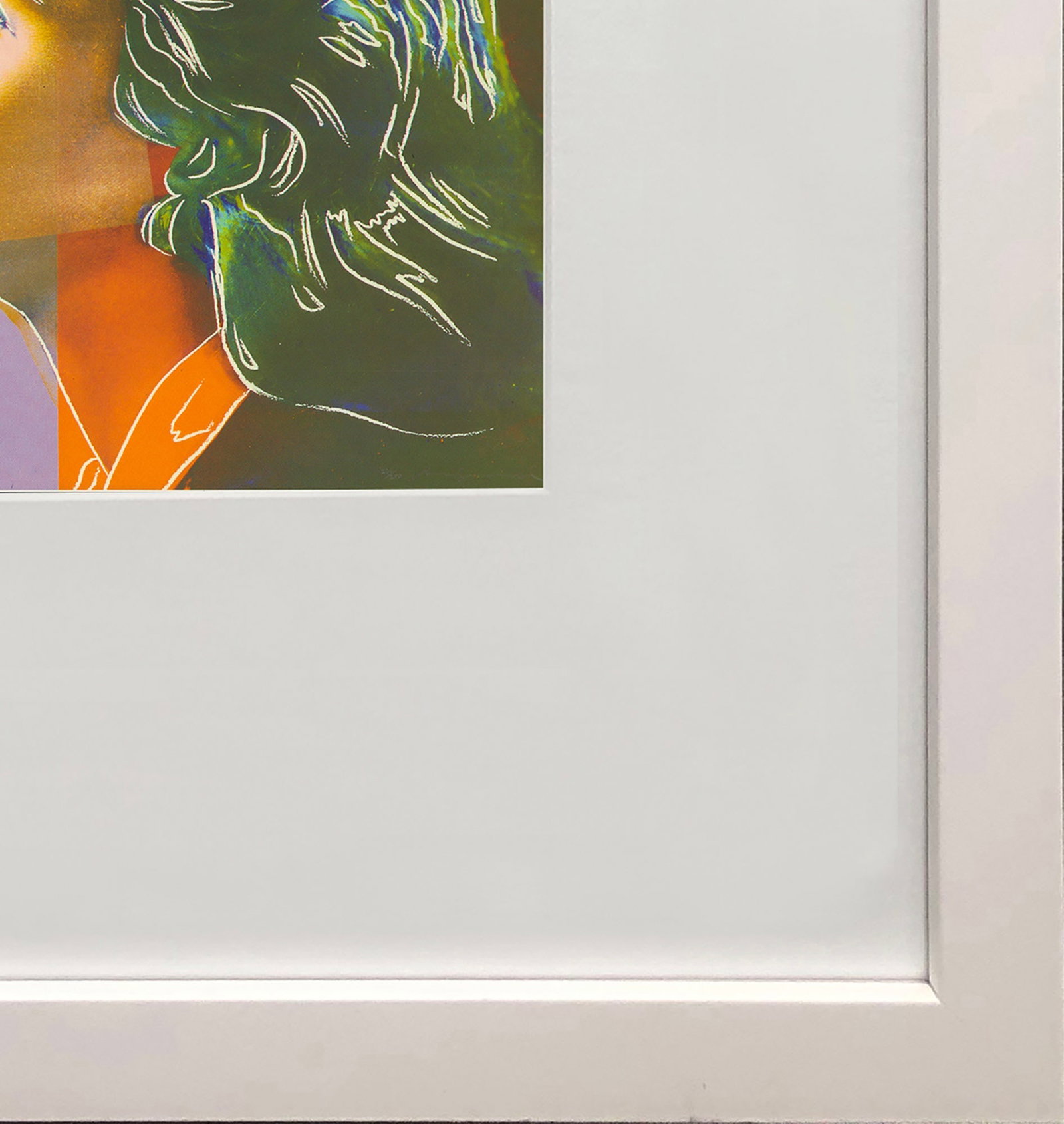Andy Warhol - Portrait of Ingrid Bergman - 1983 Offset Lithograph 8" x 8" - 4