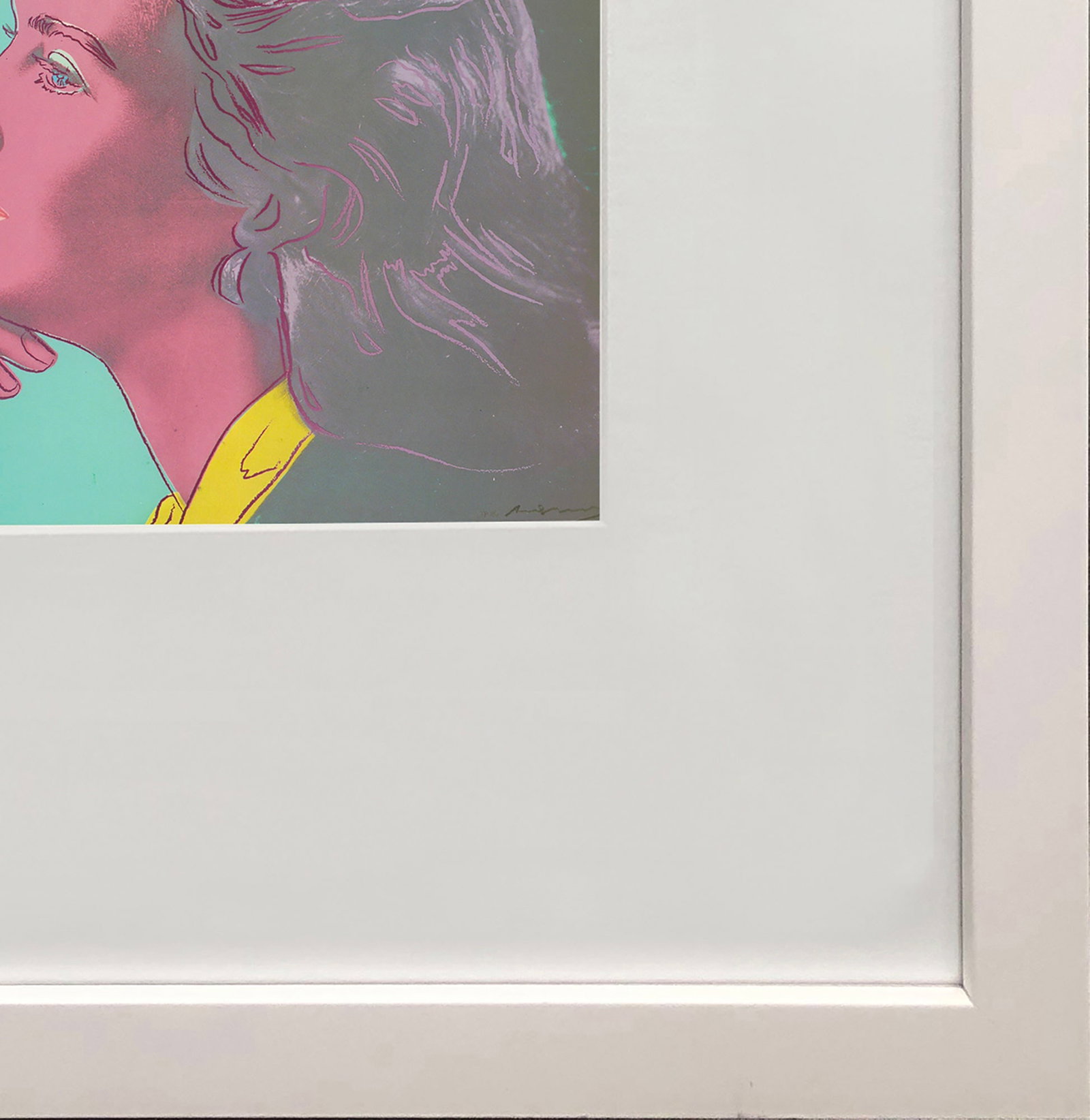 Andy Warhol - Portrait of Ingrid Bergman - 1983 Offset Lithograph 8" x 8" - 4