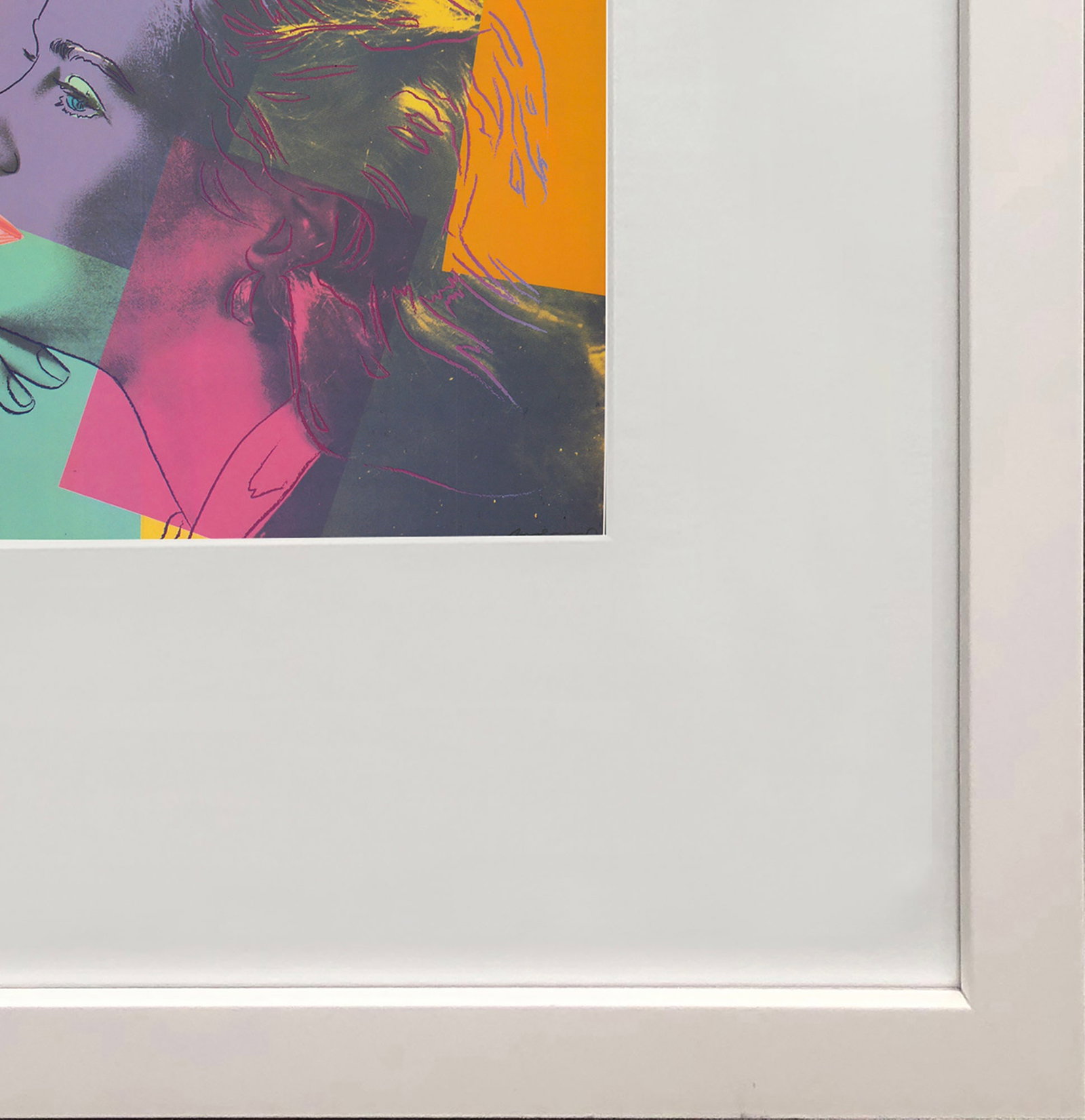 Andy Warhol - Portrait of Ingrid Bergman - 1983 Offset Lithograph 8" x 8" - 4