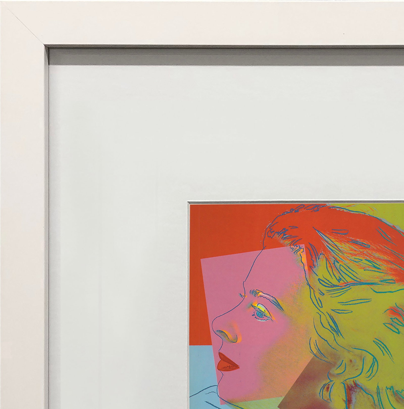 Andy Warhol - Portrait of Ingrid Bergman - 1983 Offset Lithograph 8" x 8" - 3