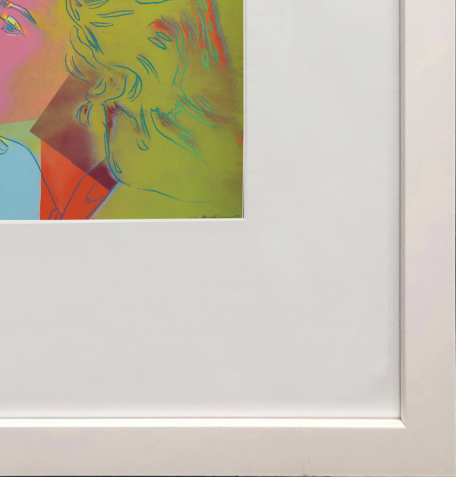 Andy Warhol - Portrait of Ingrid Bergman - 1983 Offset Lithograph 8" x 8" - 4