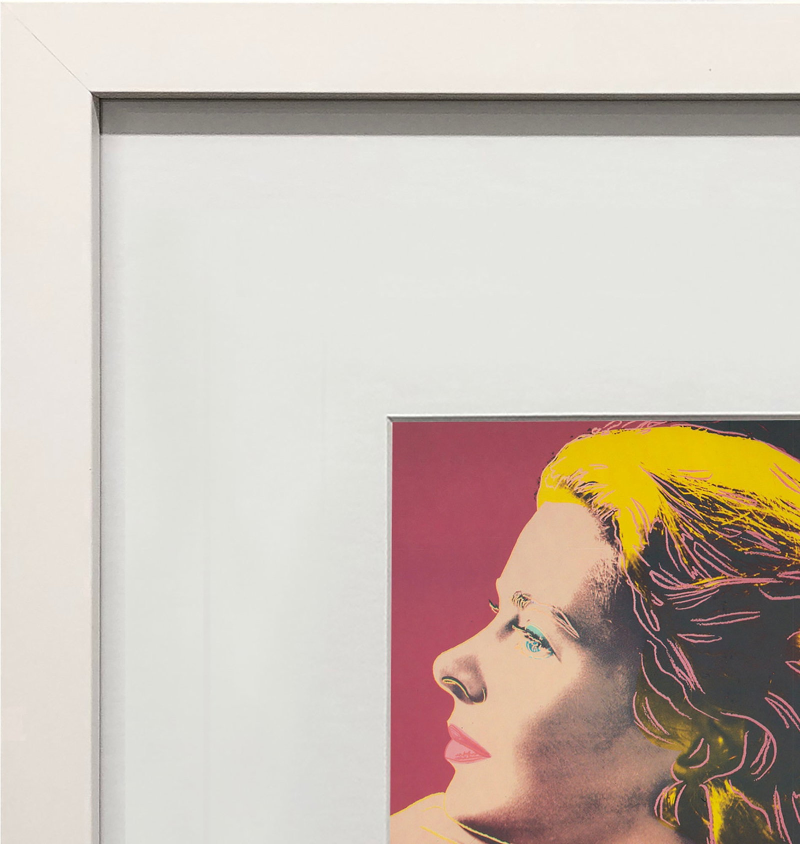 Andy Warhol - Portrait of Ingrid Bergman - 1983 Offset Lithograph 8" x 8" - 3