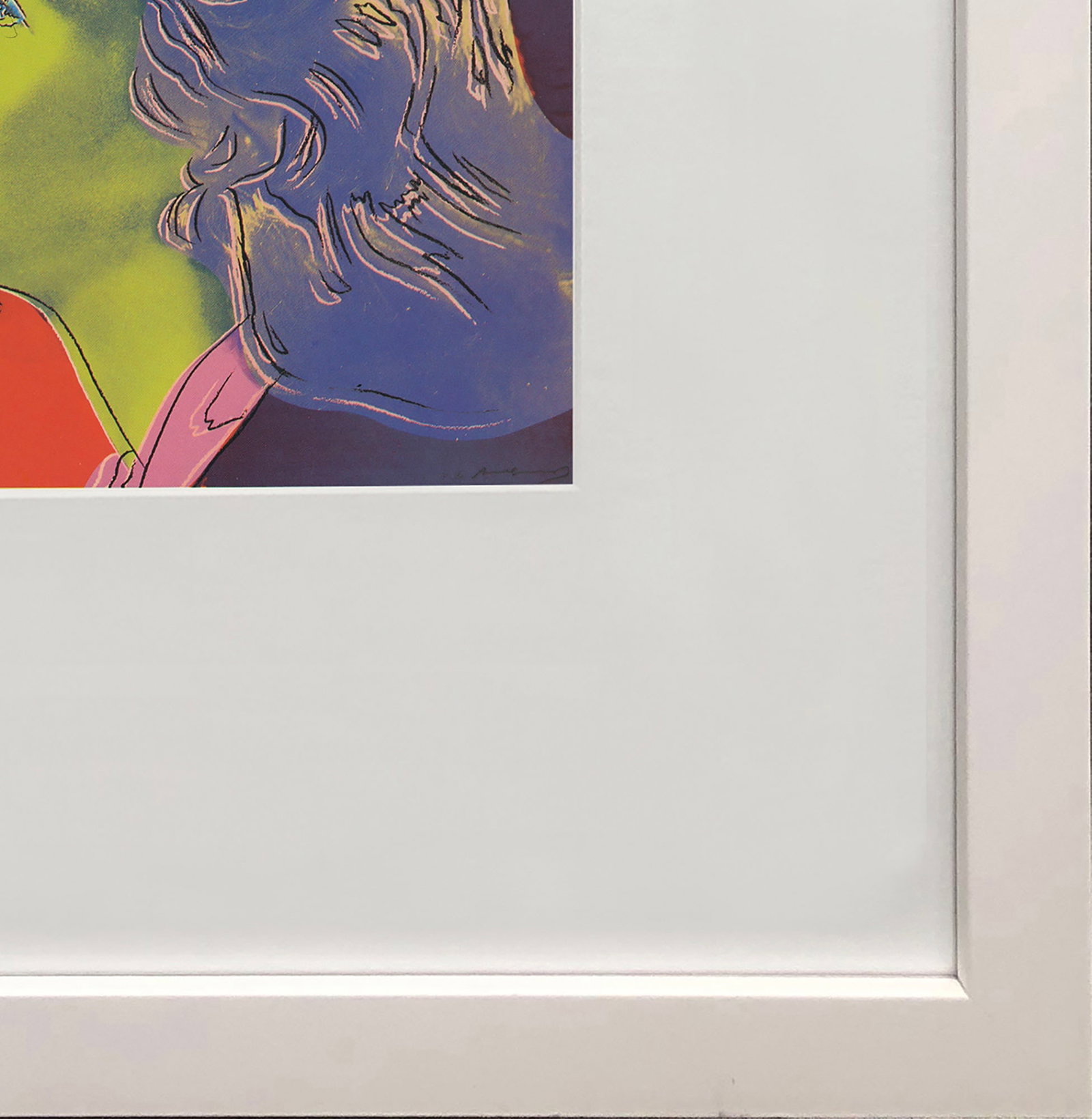 Andy Warhol - Portrait of Ingrid Bergman - 1983 Offset Lithograph 8" x 8" - 4