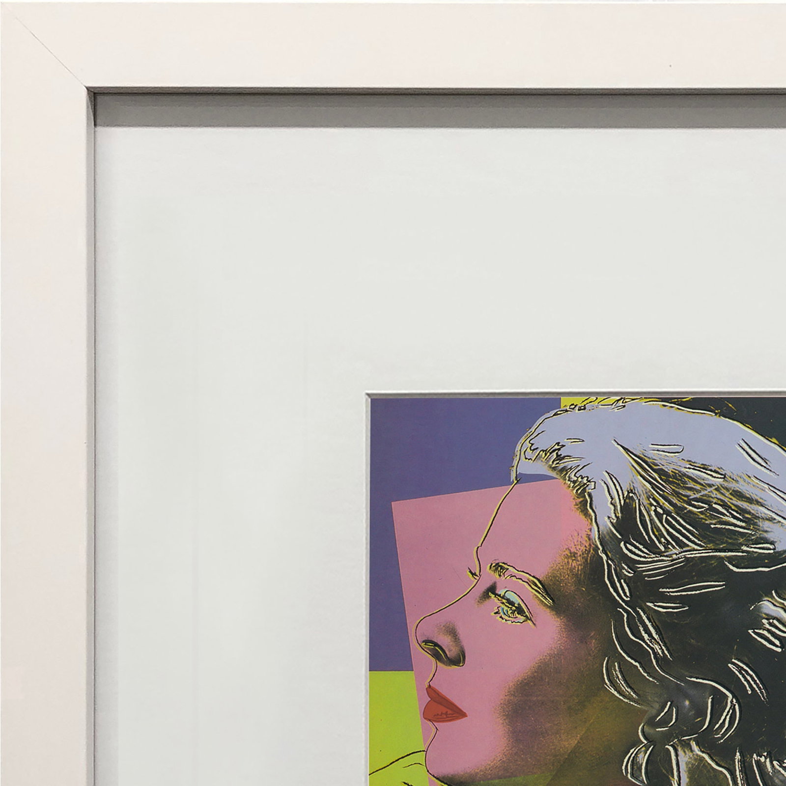 Andy Warhol - Portrait of Ingrid Bergman - 1983 Offset Lithograph 8" x 8" - 3