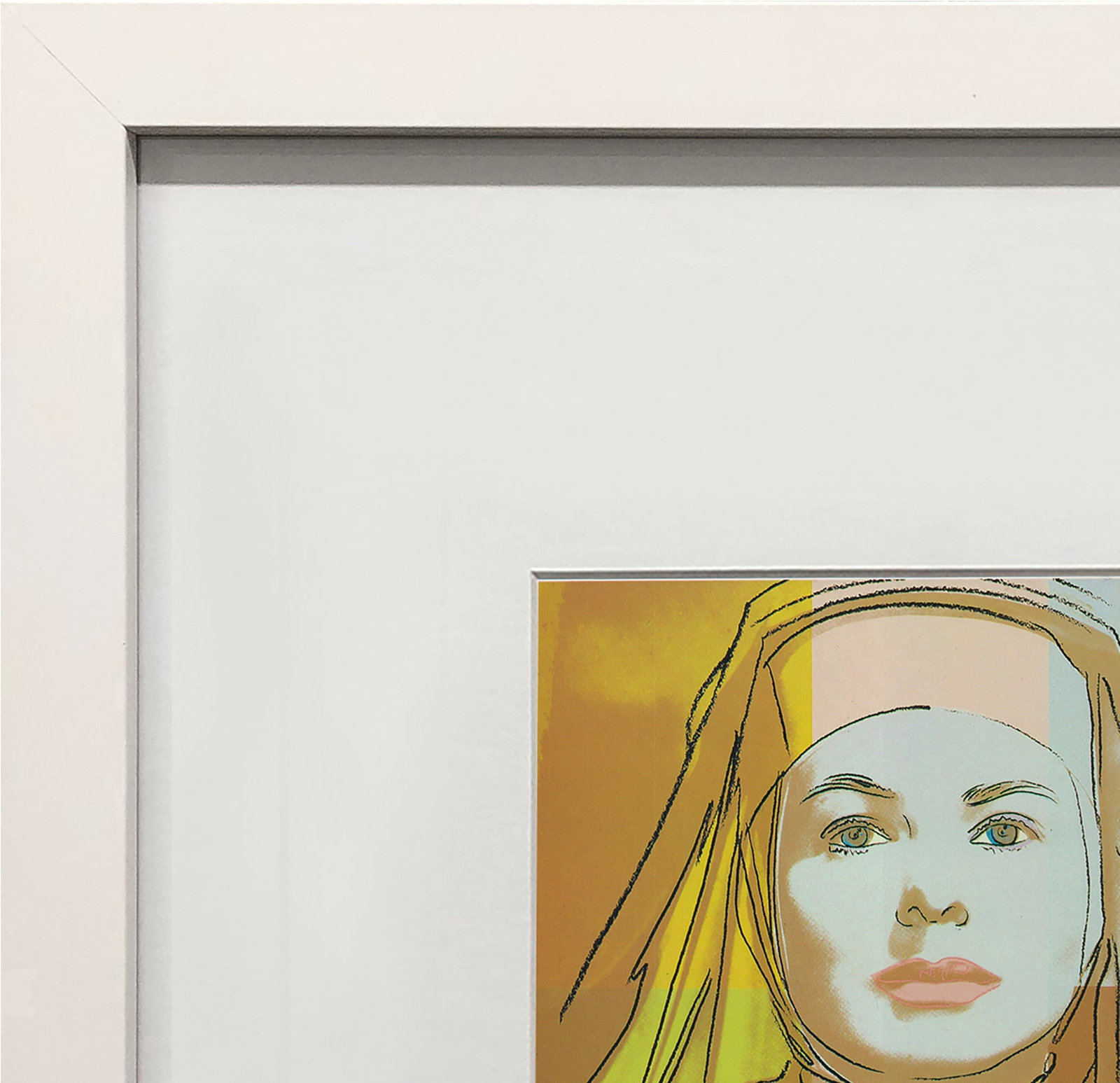 Andy Warhol - Portrait of Ingrid Bergman the Nun - 1983 Offset Lithograph 8" x 8" - 4