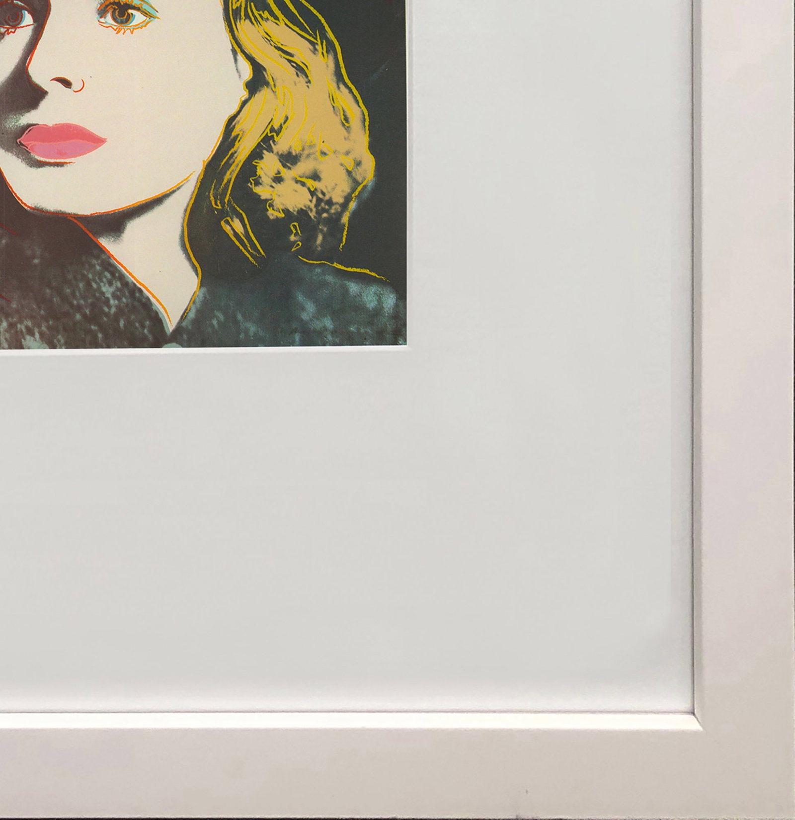 Andy Warhol - Portrait of Ingrid Bergman with Hat - 1983 Offset Lithograph 8" x 8" - 4