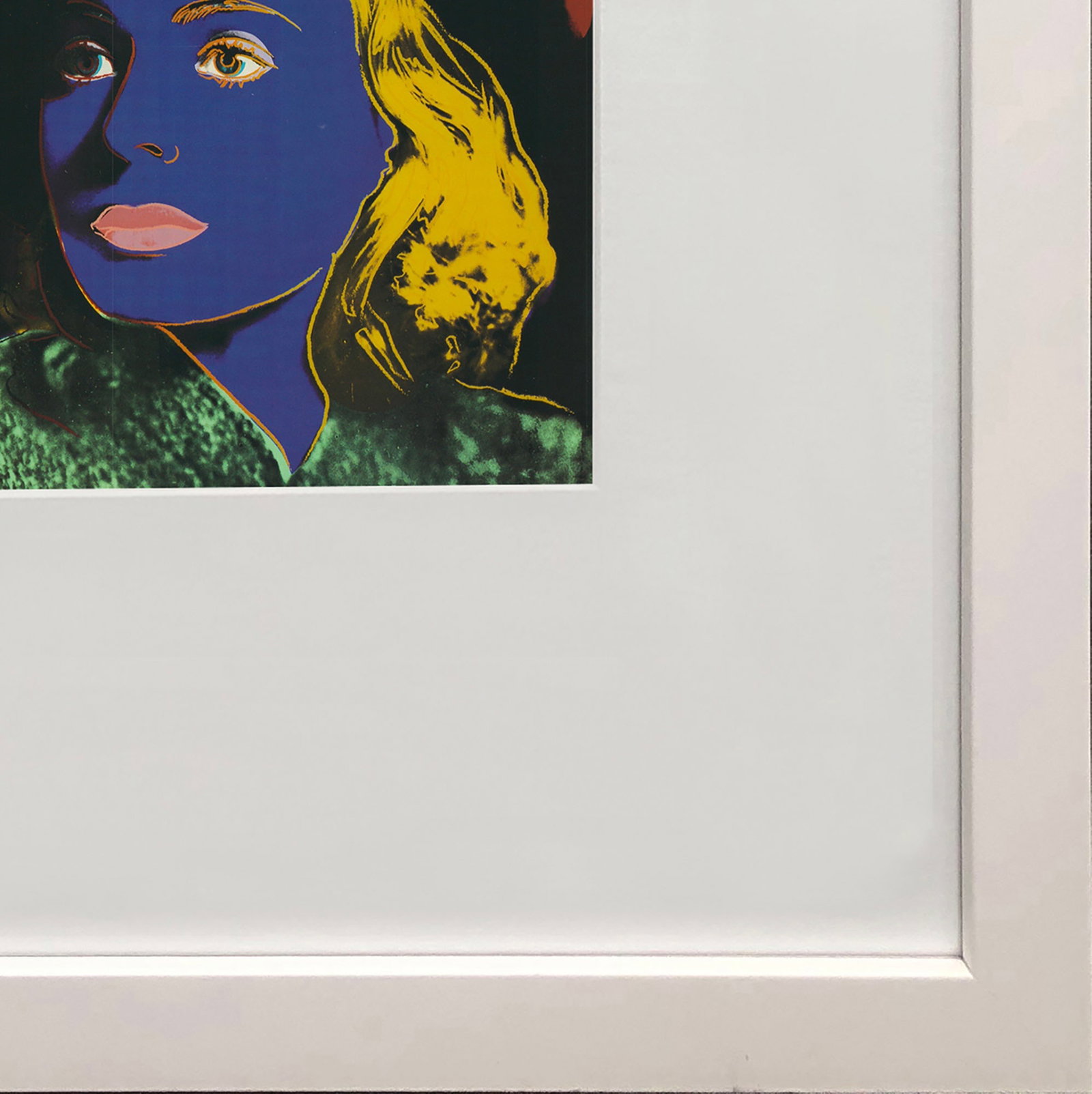 Andy Warhol - Portrait of Ingrid Bergman with Hat - 1983 Offset Lithograph 8" x 8" - 4