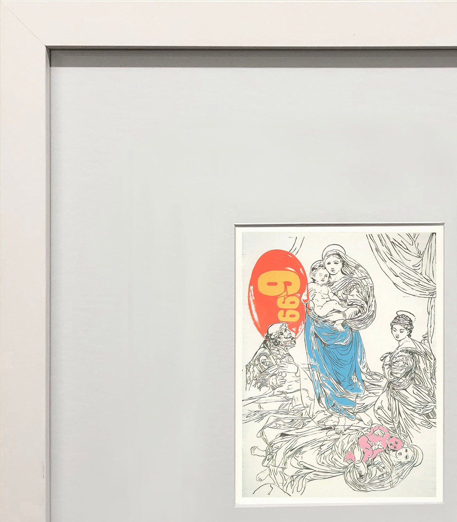 Andy Warhol - Raphael I - $6.99 - 1993 Offset Lithograph 7" x 5" - 3