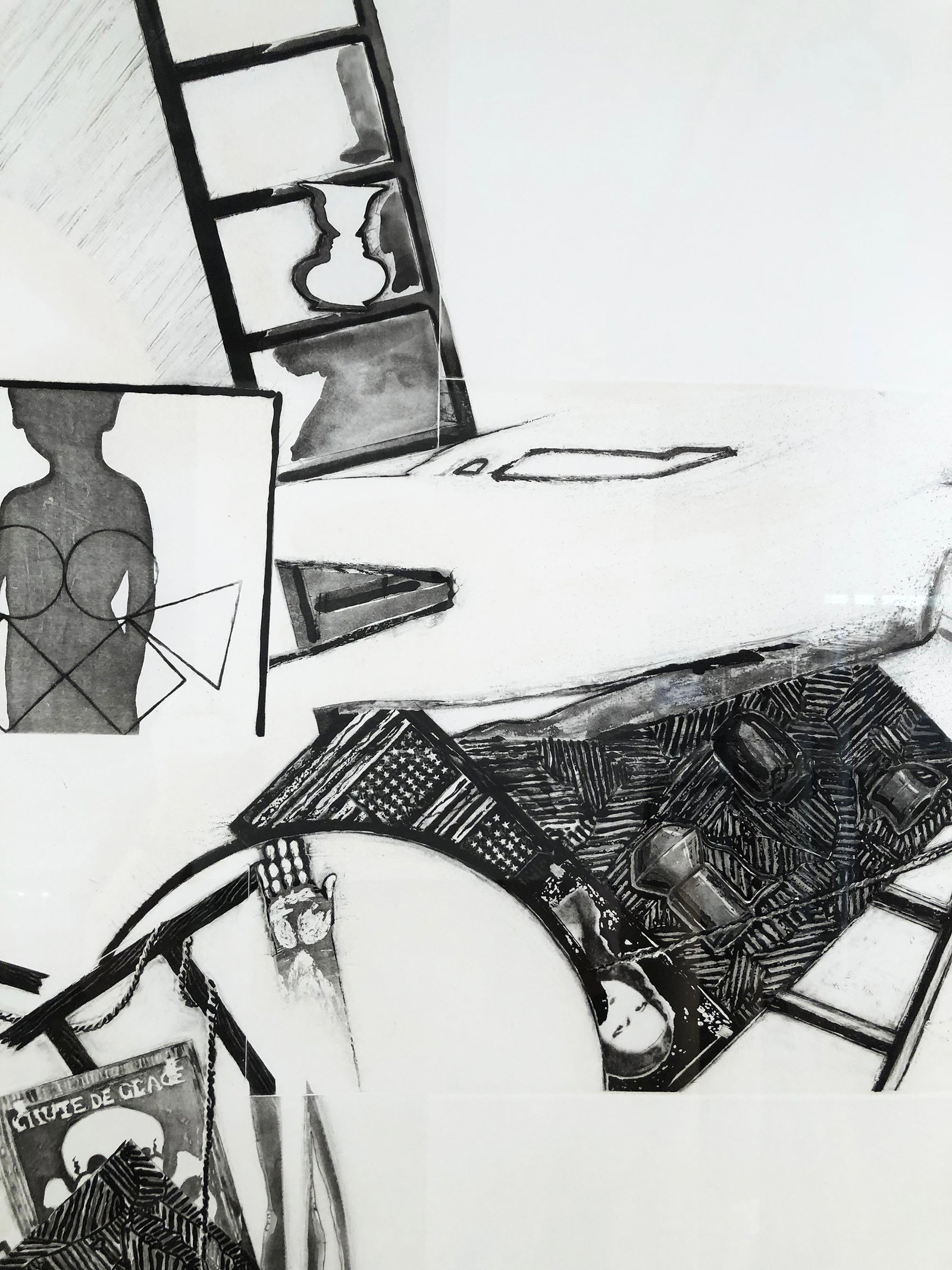 Jasper Johns - The Seasons - 1990 Etching - SIGNED 53.75" x 48" - 5
