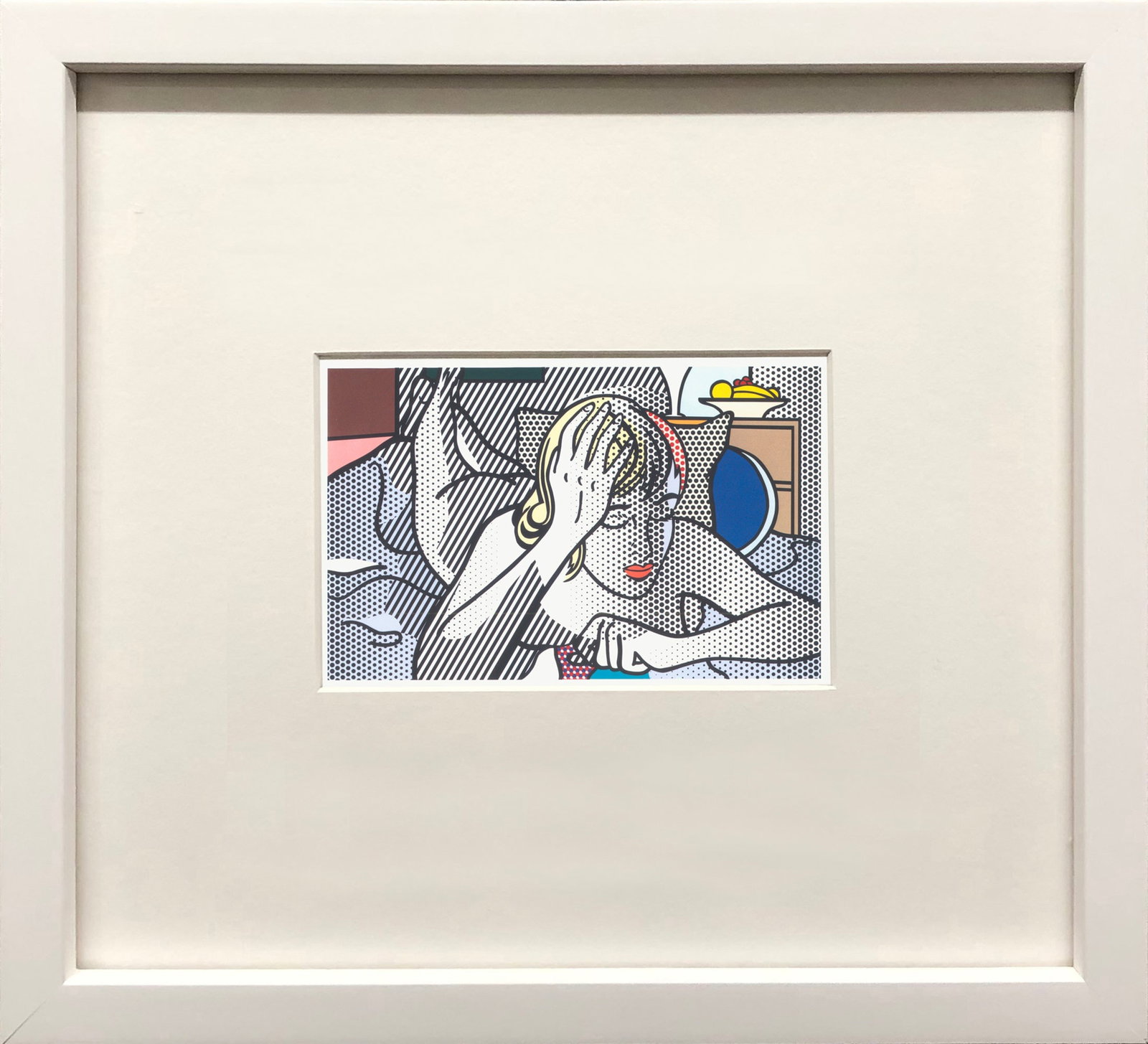 Roy Lichtenstein - Thinking Figure - 1997 Offset Lithograph 8.5" x 11" (1 of 4)