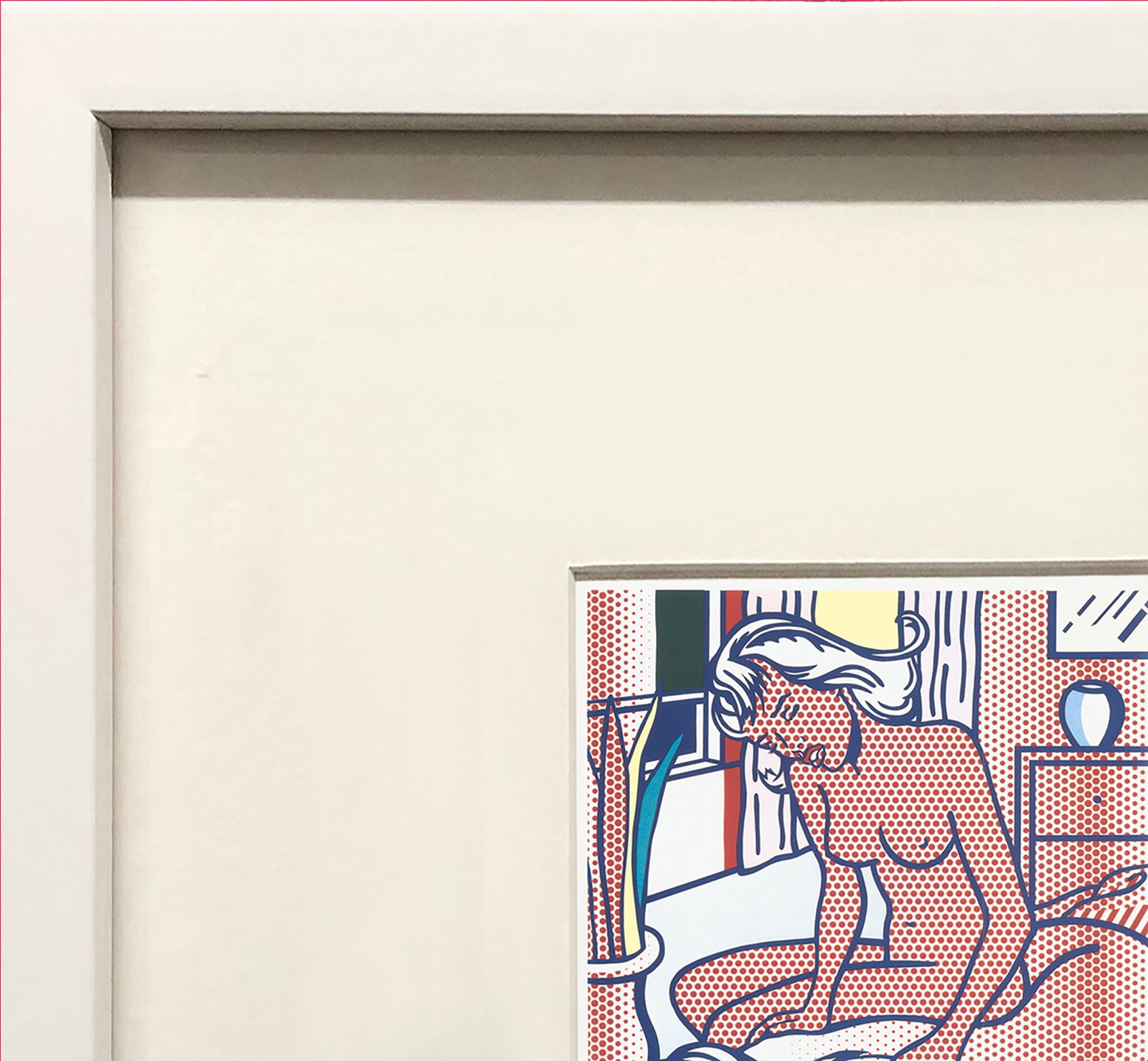 Roy Lichtenstein - Two Figures, State I - 1997 Offset Lithograph 11" x 8.5" - 3