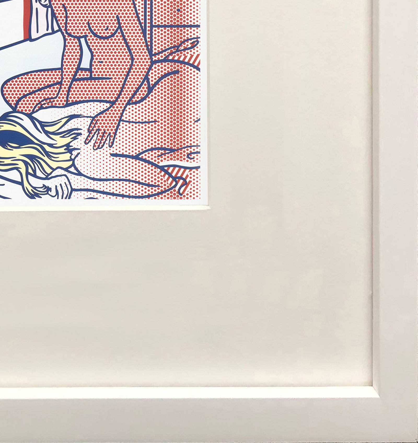 Roy Lichtenstein - Two Figures, State I - 1997 Offset Lithograph 11" x 8.5" - 4