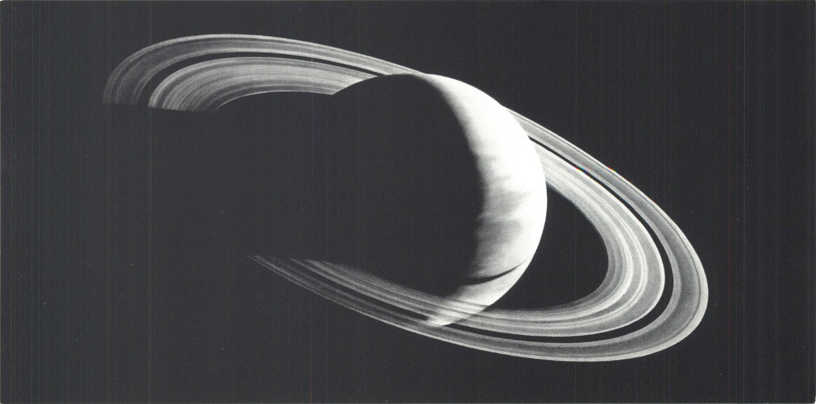 Robert Longo - Untitled (Saturn), 2006 - 2006 Offset Lithograph 3.75" x 7.25" - 2