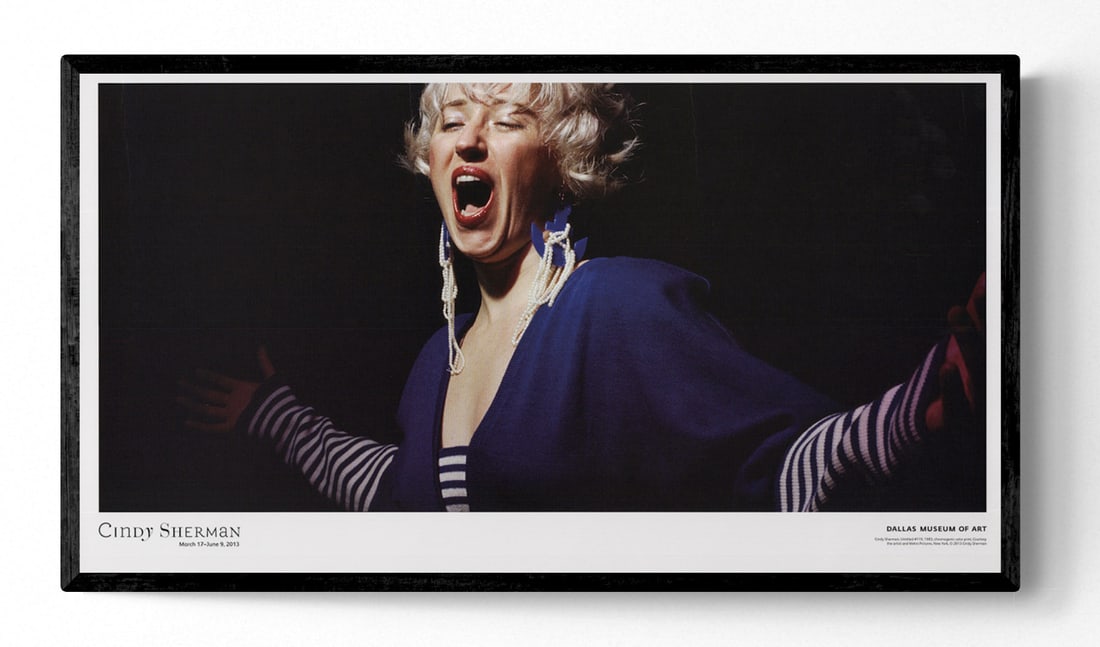 Cindy Sherman - Untitled #119 - 2013 Offset Lithograph 13.5" x 23.75": Title: Cindy Sherman - Untitled #119 - 2013 Offset Lithograph 13.5" x 23.75" Description: "Untitled #119 " by Cindy Sherman, 2013 Unsigned Offset Lithograph. Paper size is 13.5 x 23.75 inches, with an