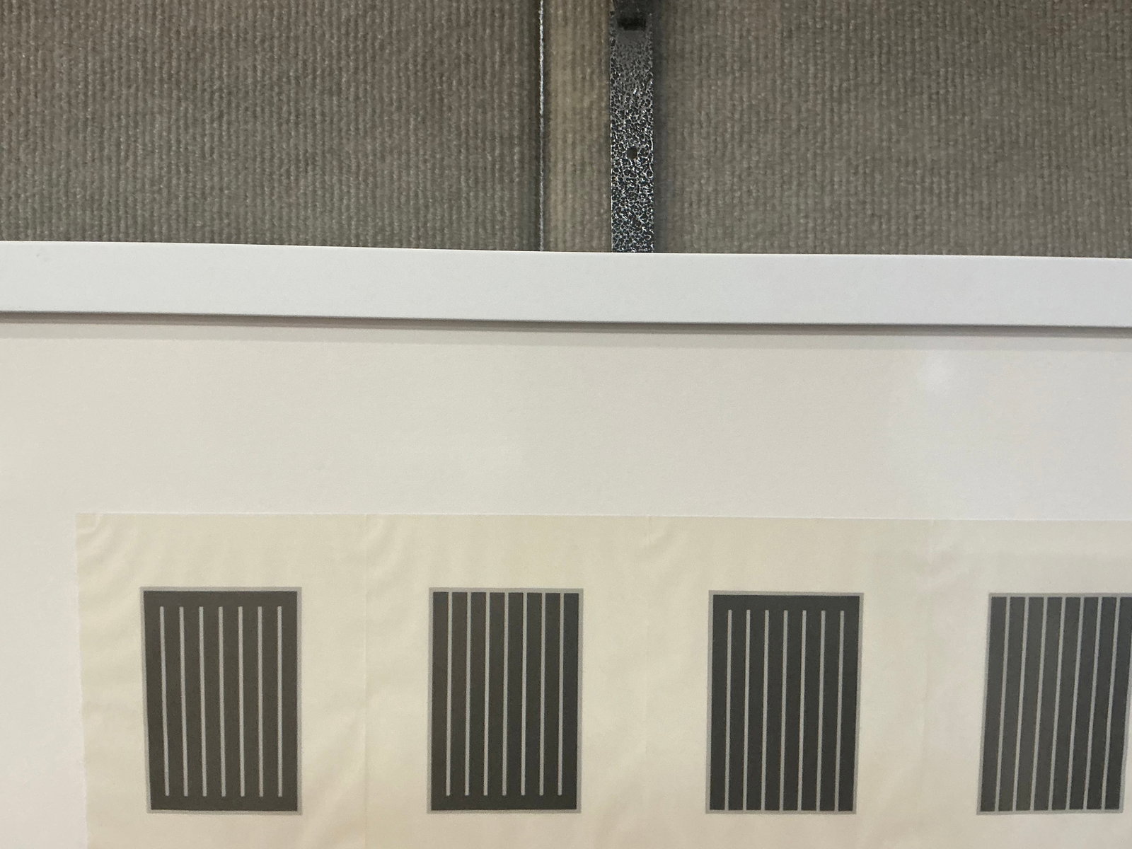 After Donald Judd - Framed Invitation Card (Donald Judd: The Last Editions) - 1994 Offset Lithograph - 10