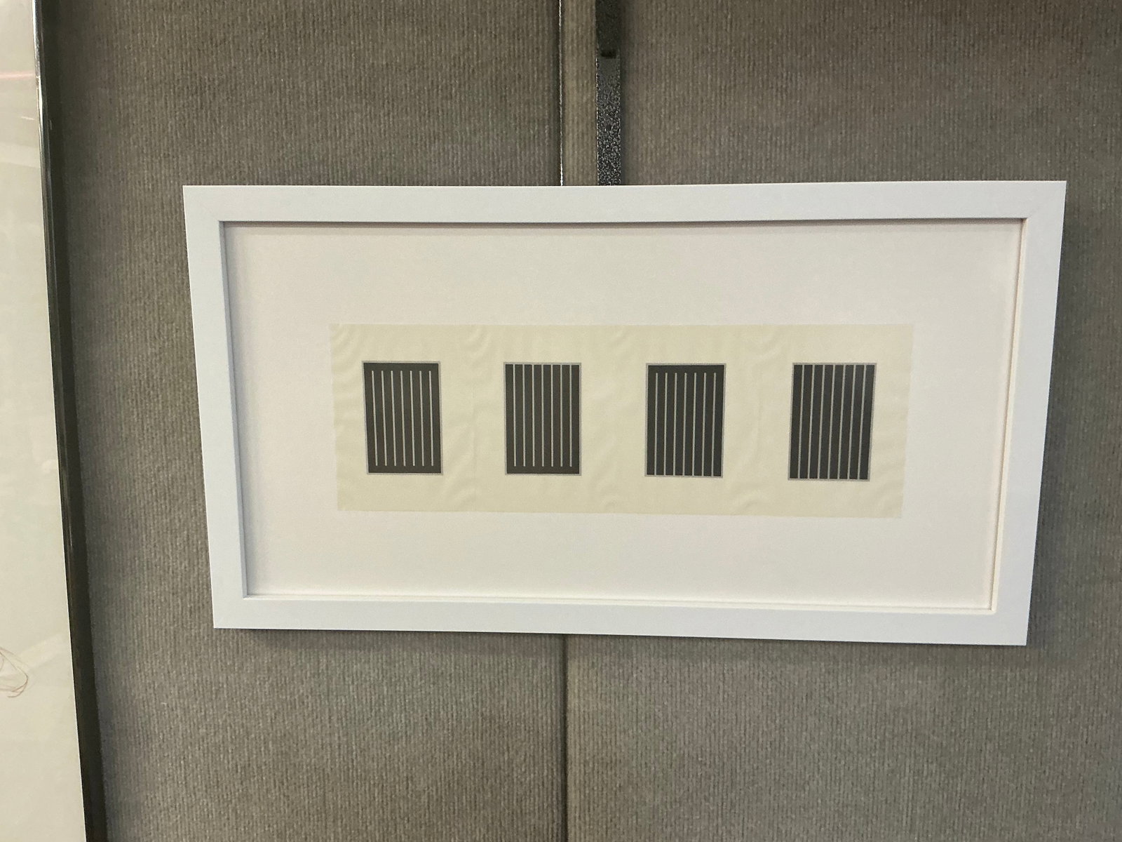 After Donald Judd - Framed Invitation Card (Donald Judd: The Last Editions) - 1994 Offset Lithograph - 5