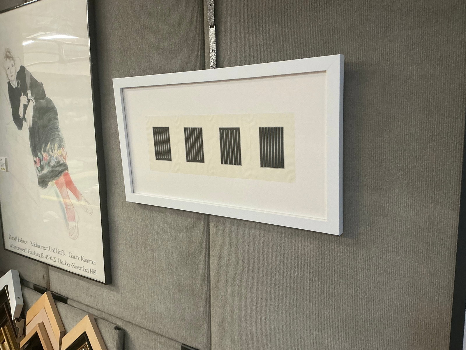 After Donald Judd - Framed Invitation Card (Donald Judd: The Last Editions) - 1994 Offset Lithograph - 6